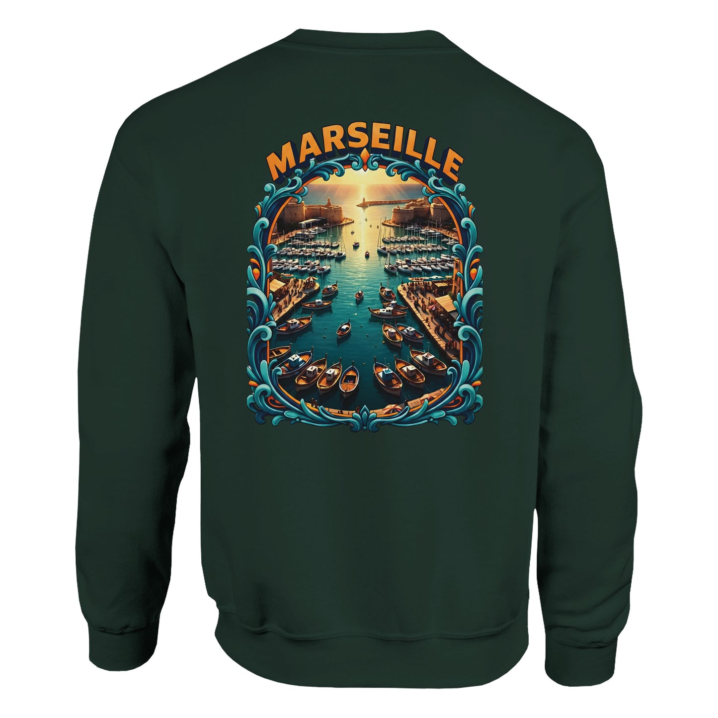 Sweat-shirt Unisexe Marseille - Confort Premium et Style Urbain