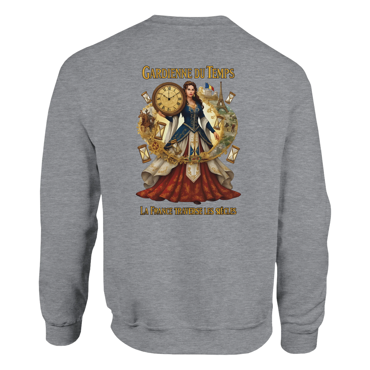 Sweat-shirt Femme Gardienne du Temps – Confort et Style Durable