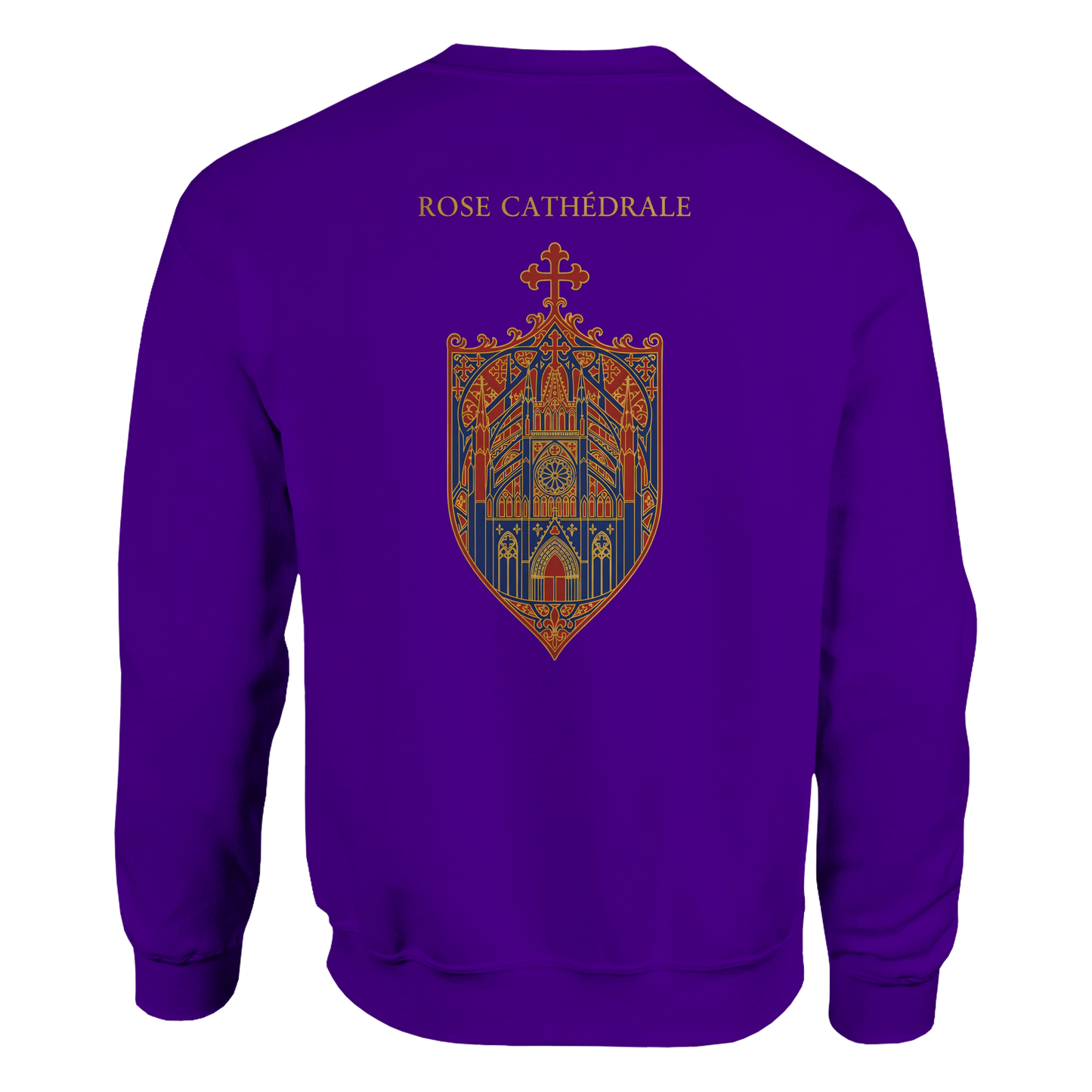 Sweat-shirt Femme Rose Cathédrale – Confort et Style Classique