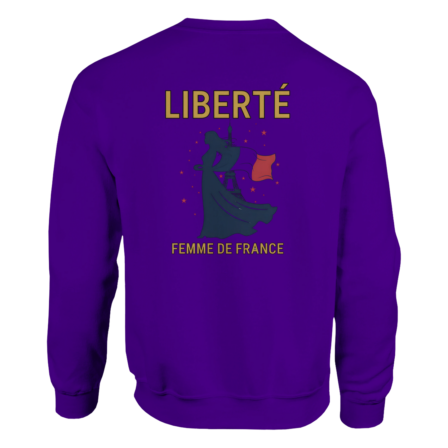 Sweat-shirt femme liberté  classique ras du cou | Gildan® 18000
