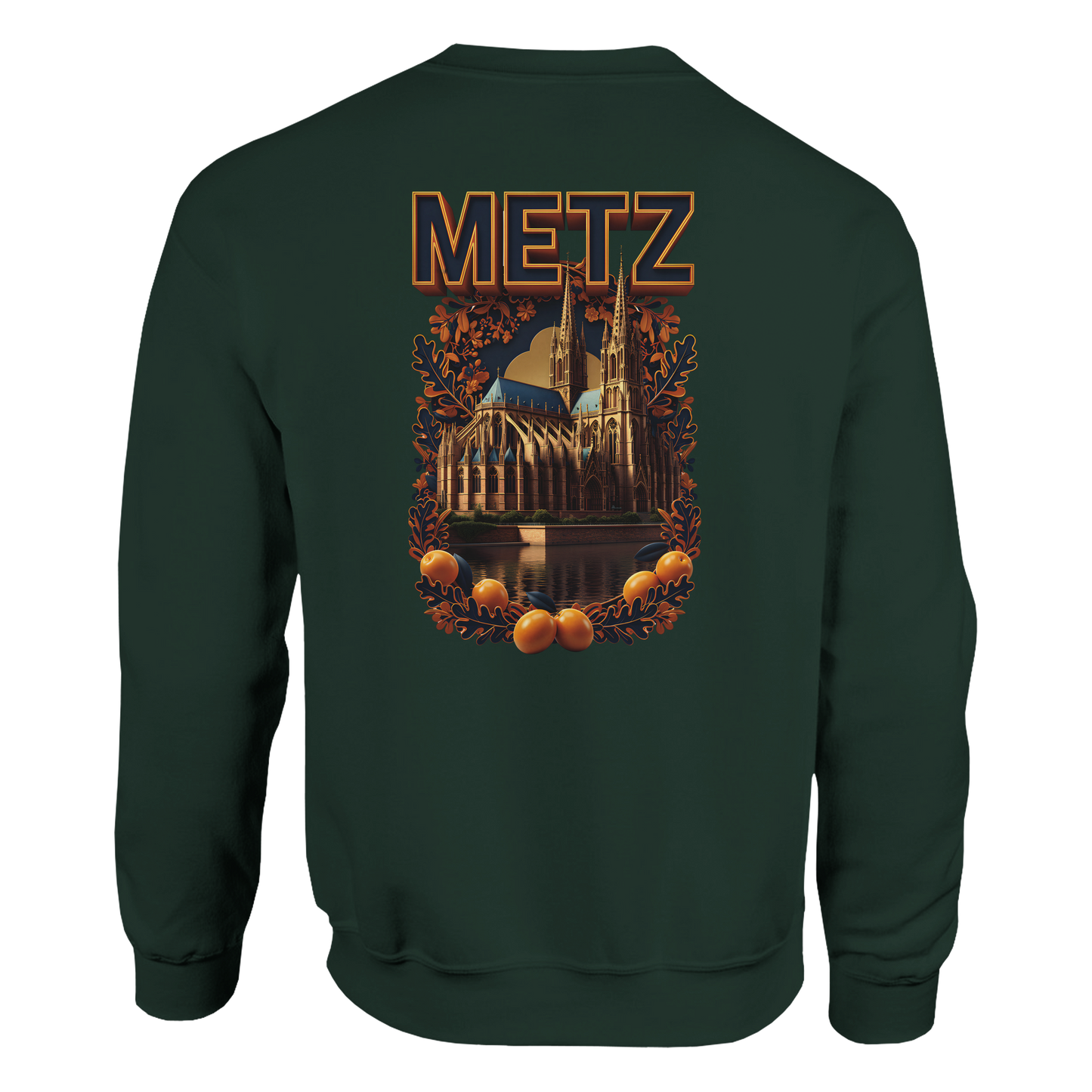 Sweat-shirt unisexe Metz – Coupe classique et confort premium