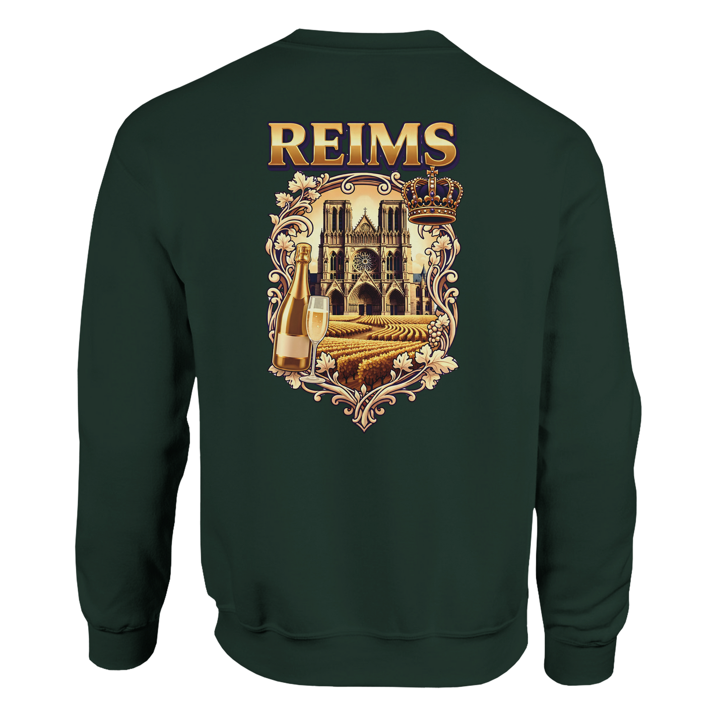 Sweat-shirt Reims – Sweat à col rond confortable en coton mélangé