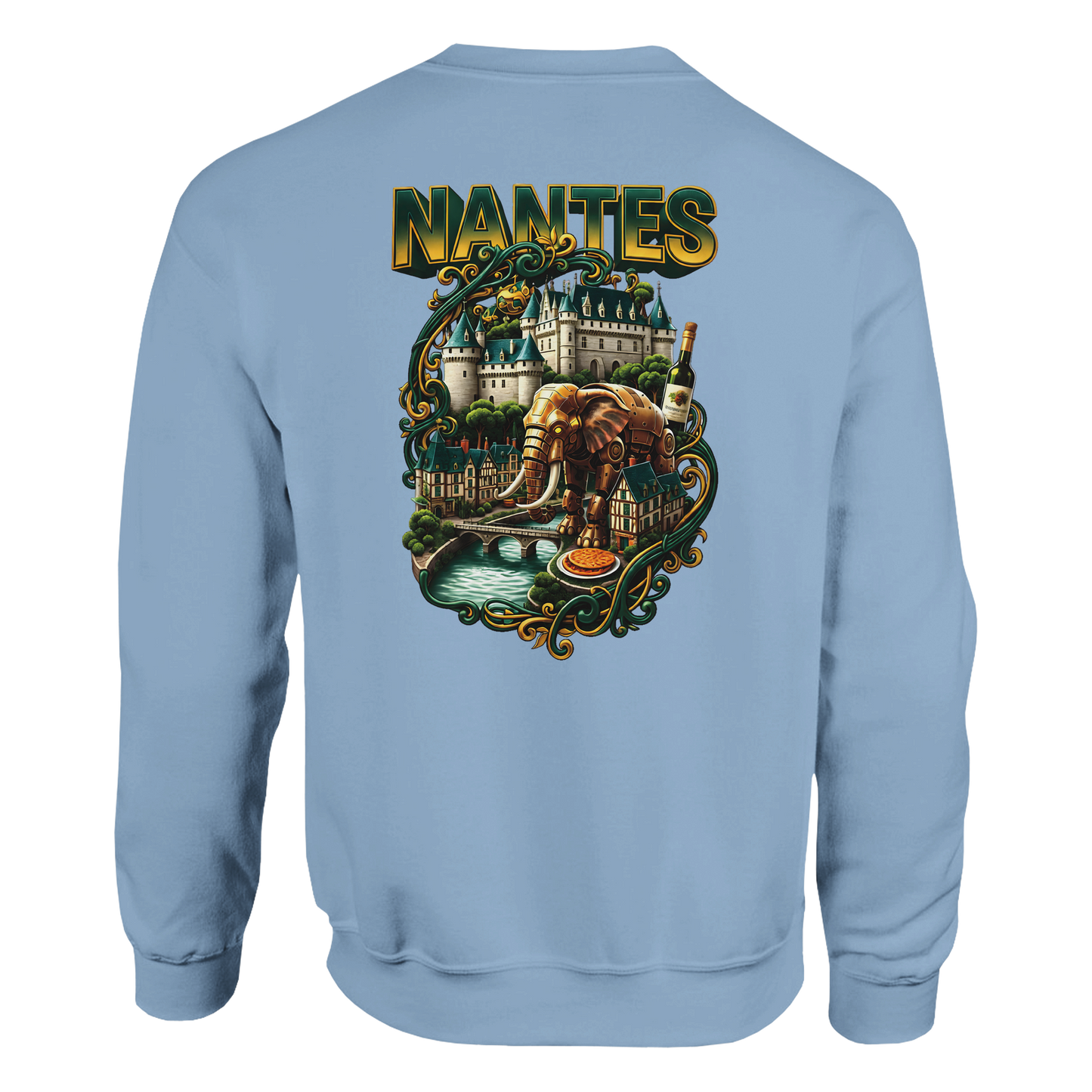 Sweat-shirt unisexe Nantes – Confort premium et style décontracté