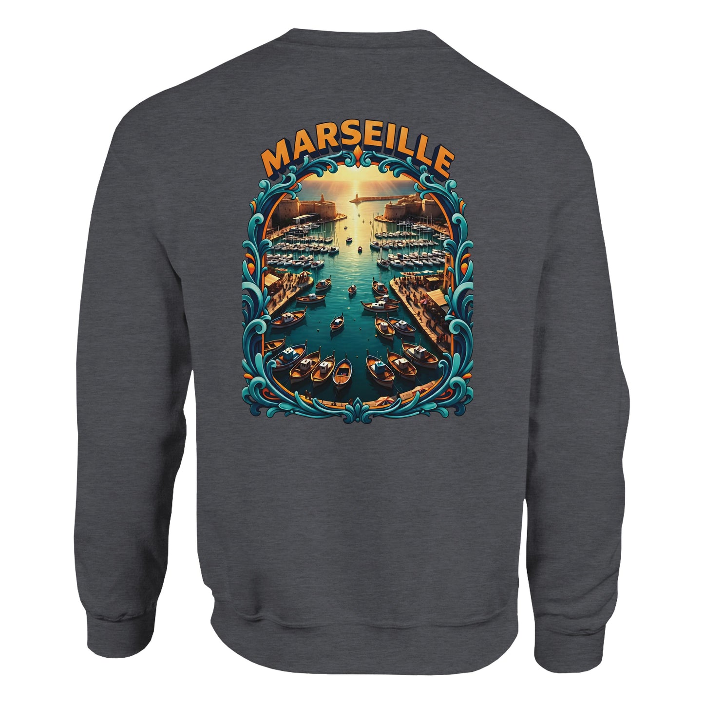 Sweat-shirt Unisexe Marseille - Confort Premium et Style Urbain