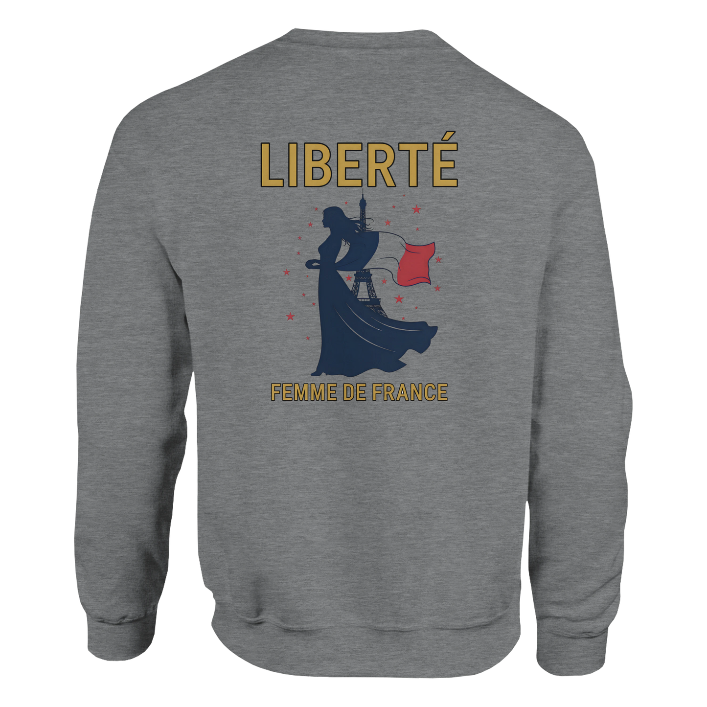 Sweat-shirt femme liberté  classique ras du cou | Gildan® 18000