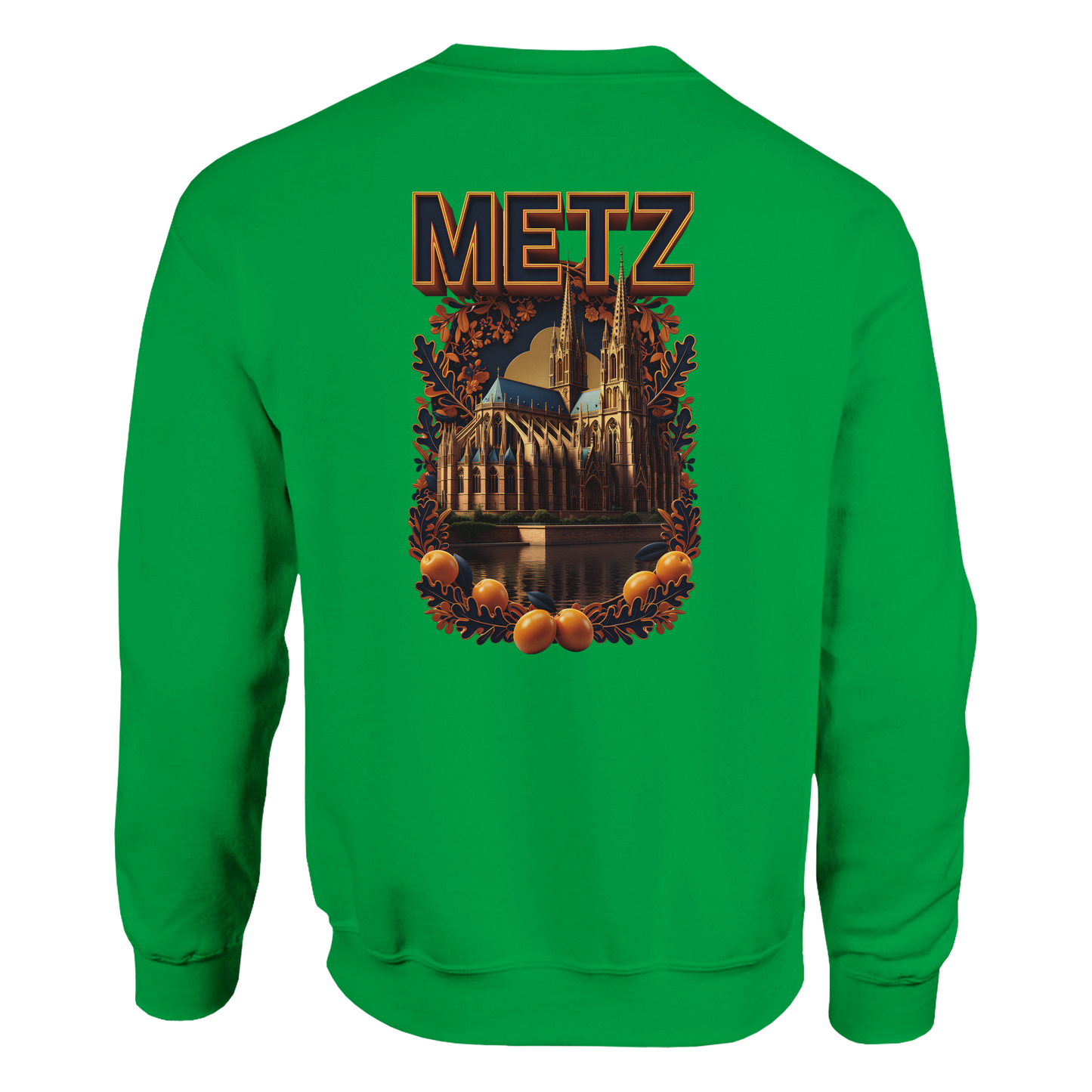 Sweat-shirt unisexe Metz – Coupe classique et confort premium