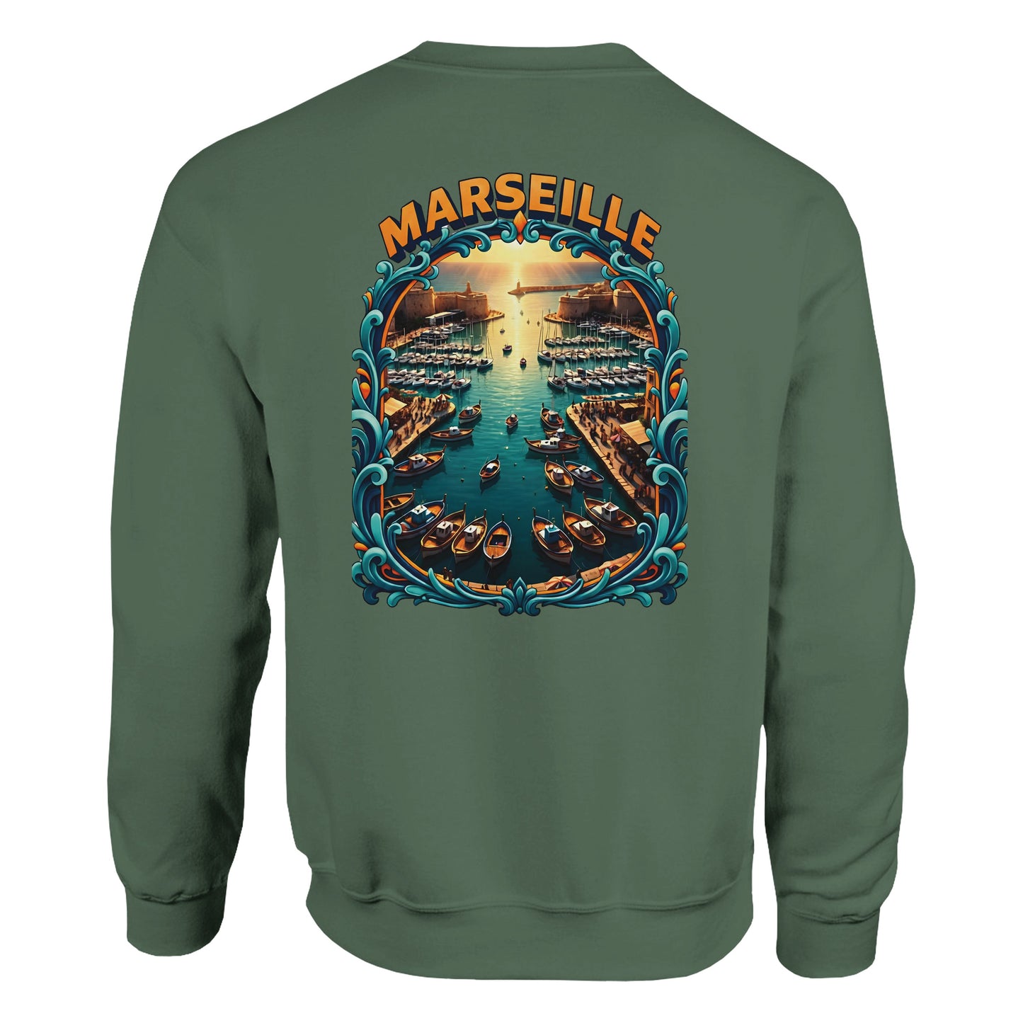 Sweat-shirt Unisexe Marseille - Confort Premium et Style Urbain