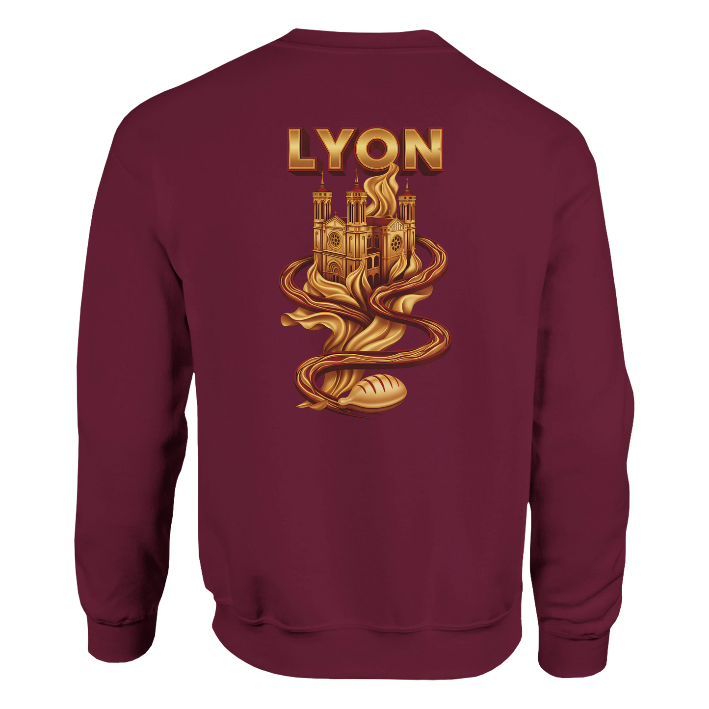 Sweat-shirt Unisexe Lyon – Confort Premium et Style Classique