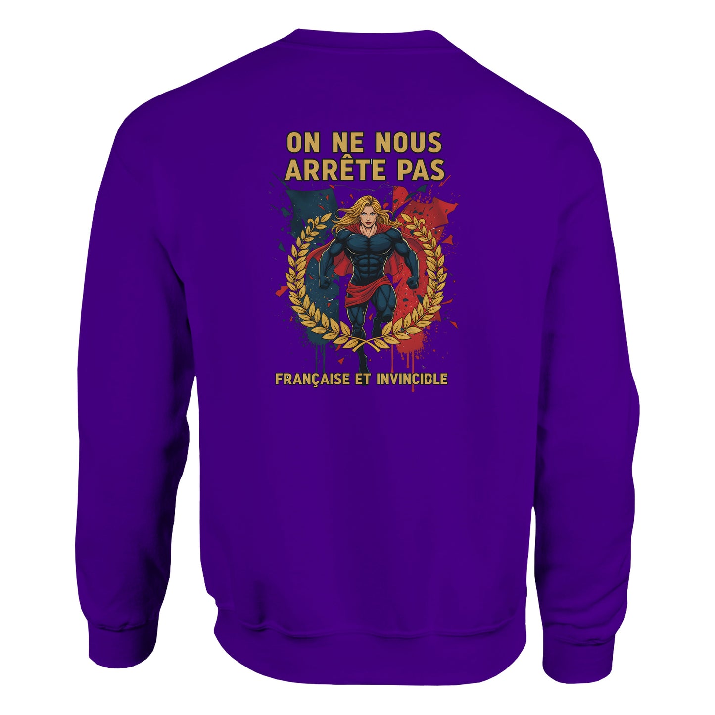Sweat-shirt Femme « On ne nous arrête pas » – Confort et Style
