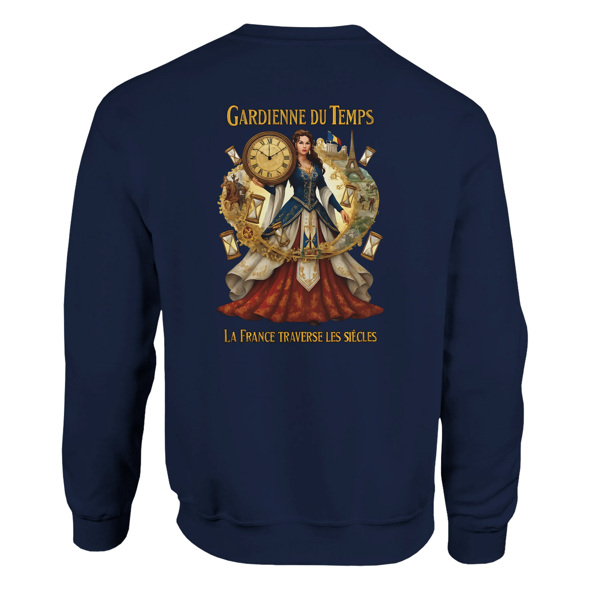 Sweat-shirt Femme Gardienne du Temps – Confort et Style Durable