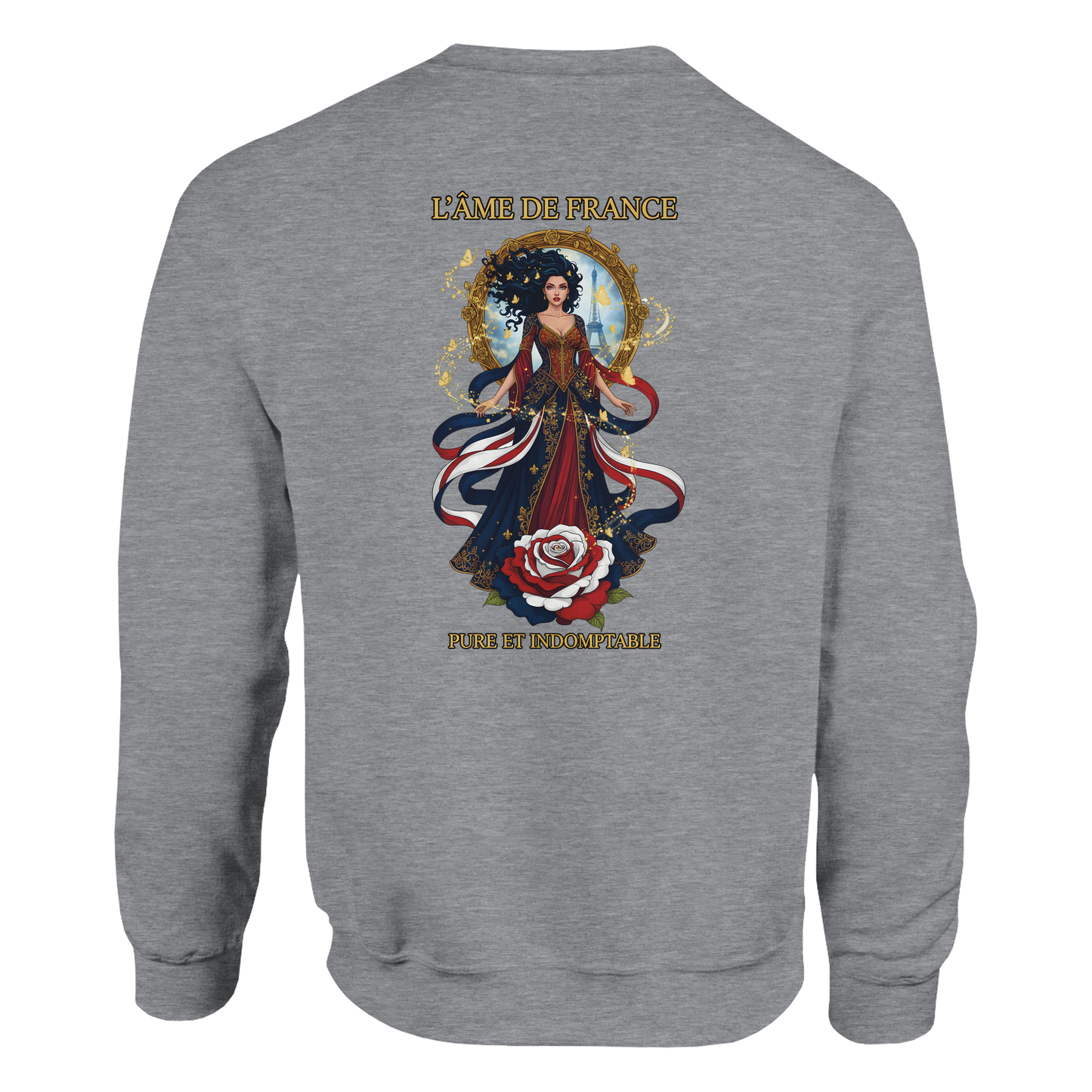 Sweat-shirt Femme "L'âme de France" - Confort Supérieur