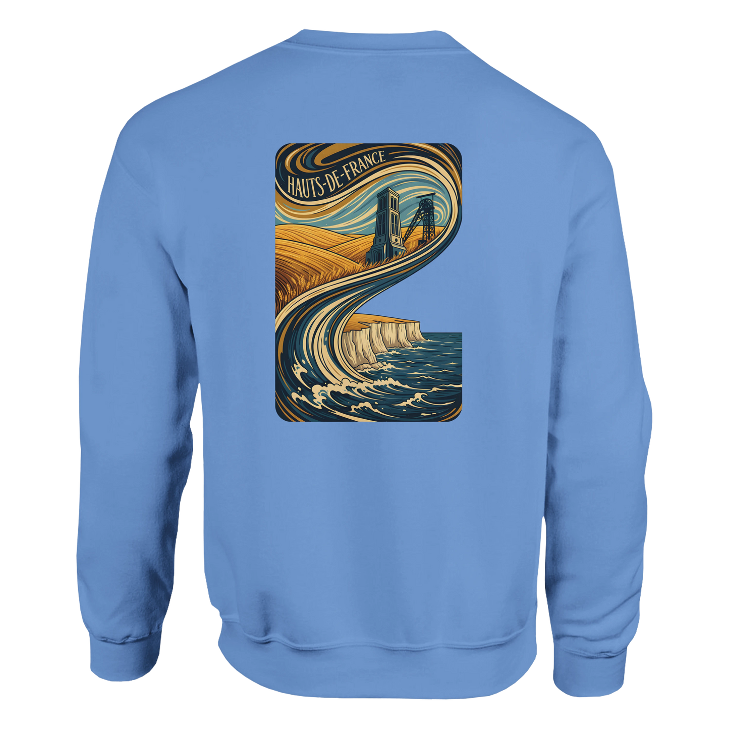 Sweat-shirt Unisexe Haut de France - Confort Premium et Design Classique