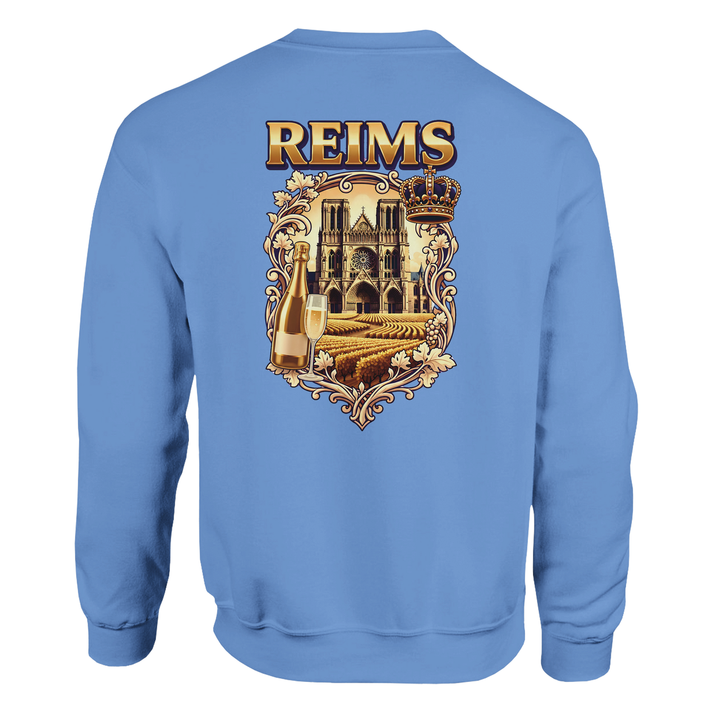 Sweat-shirt Reims – Sweat à col rond confortable en coton mélangé