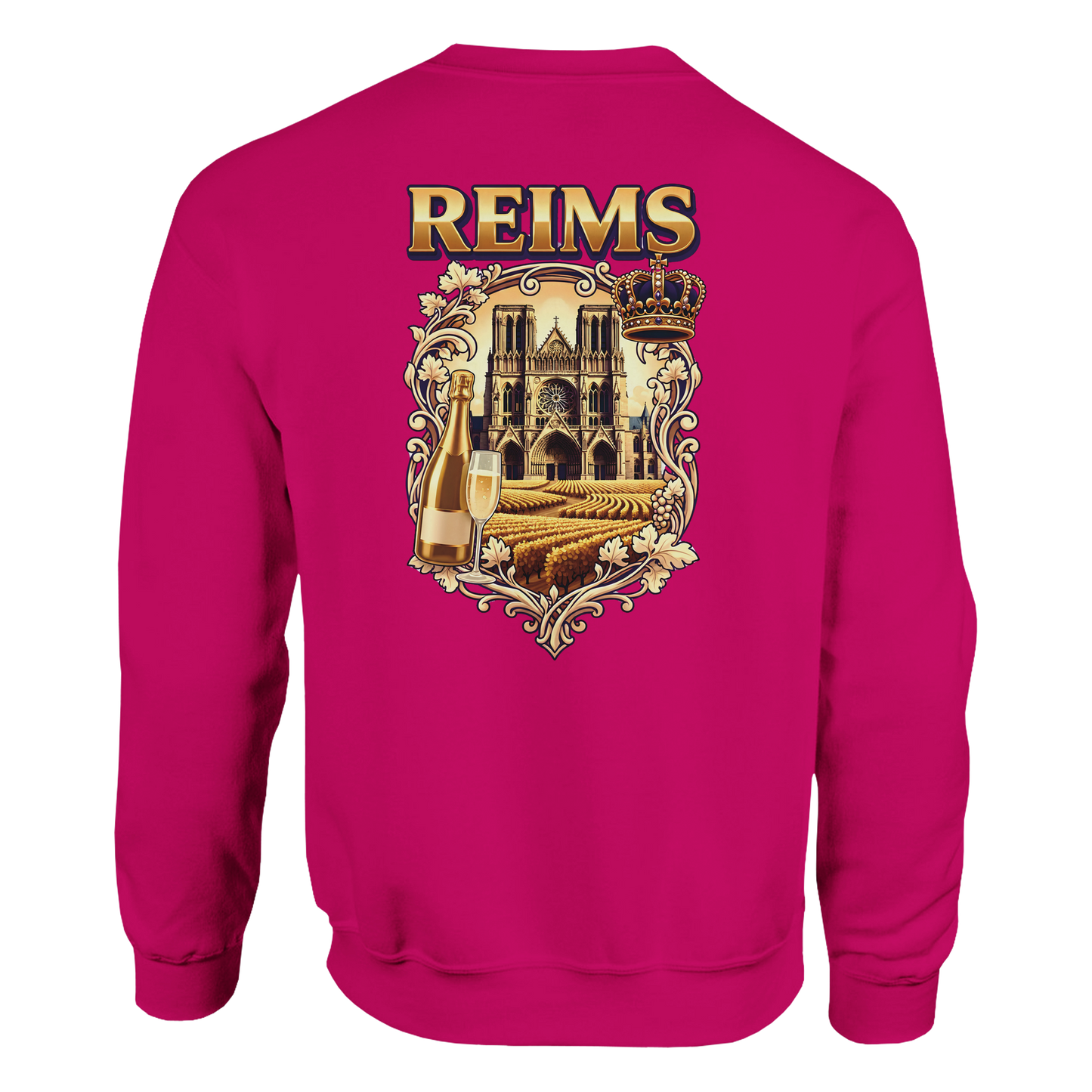 Sweat-shirt Reims – Sweat à col rond confortable en coton mélangé