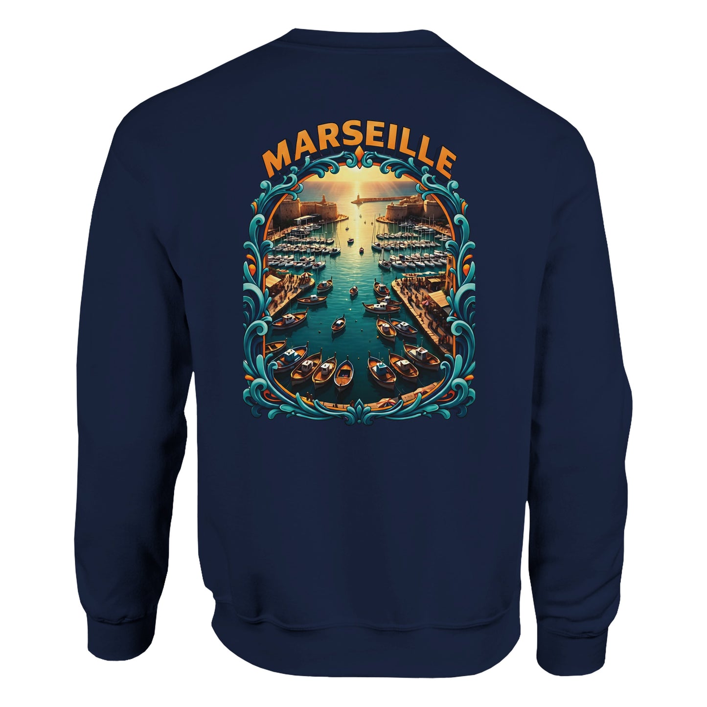 Sweat-shirt Unisexe Marseille - Confort Premium et Style Urbain