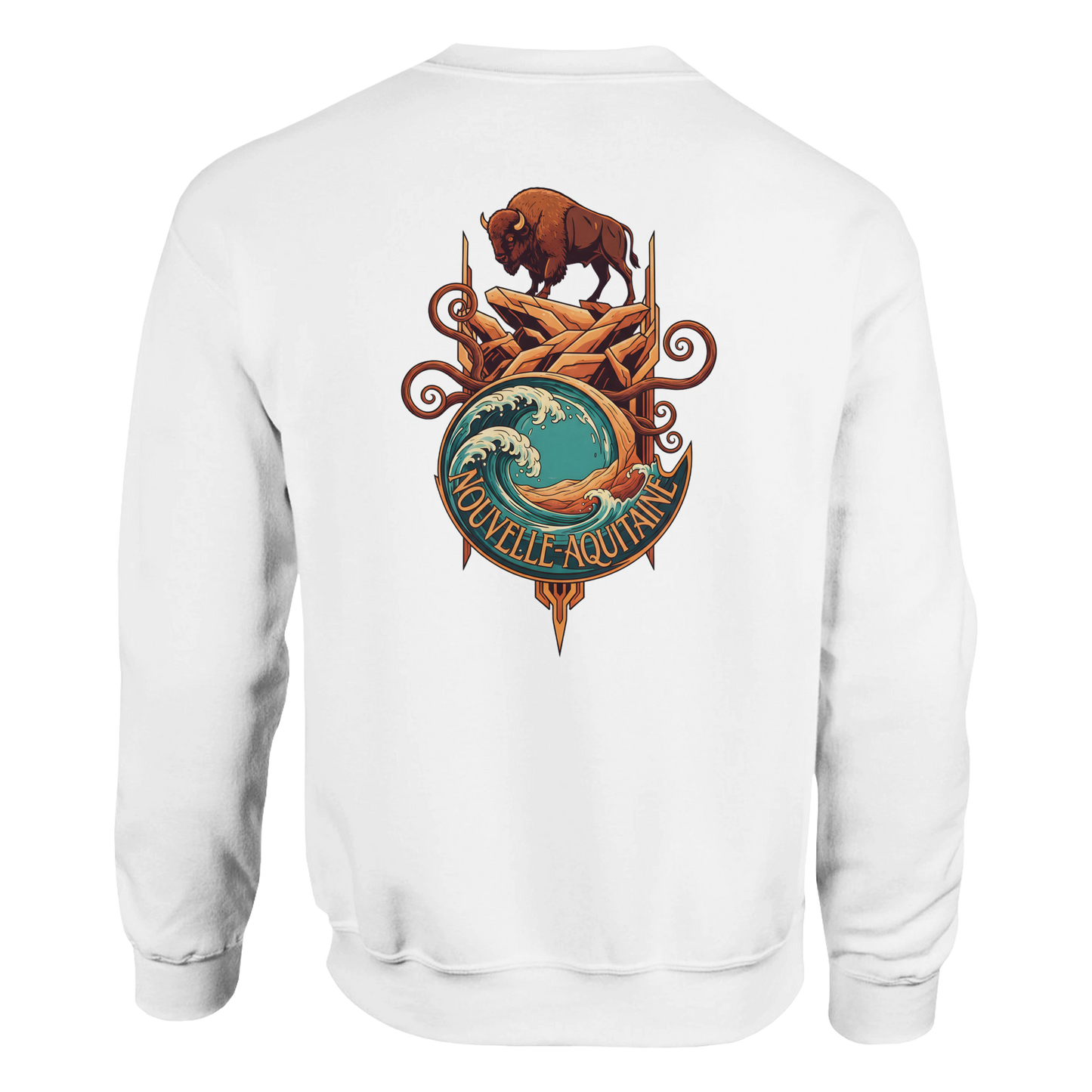 Sweat-shirt Unisexe Nouvelle-Aquitaine – Confort et Qualité Premium