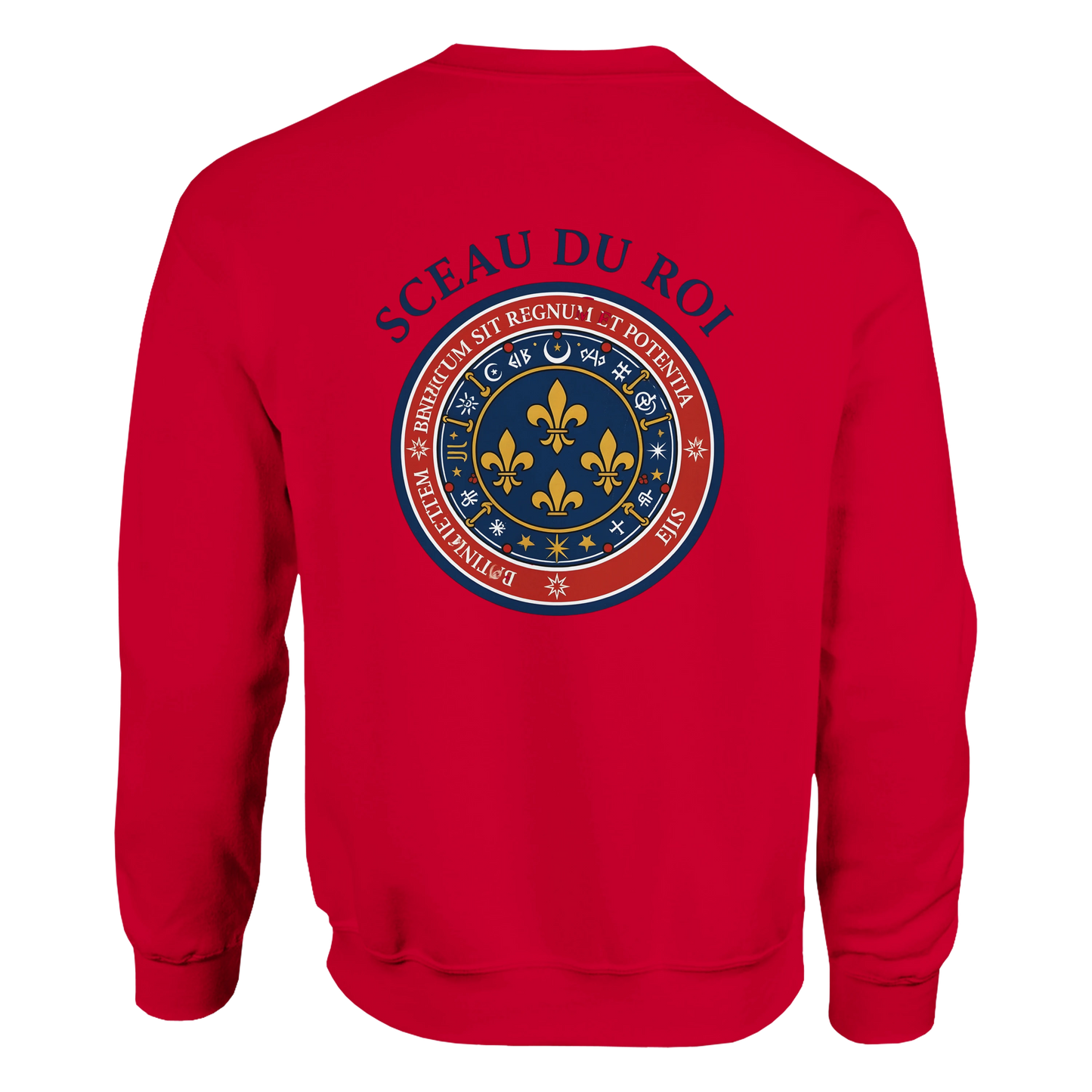 Sweat-shirt Homme Le Sceau du Roi - Coupe Classique Confortable