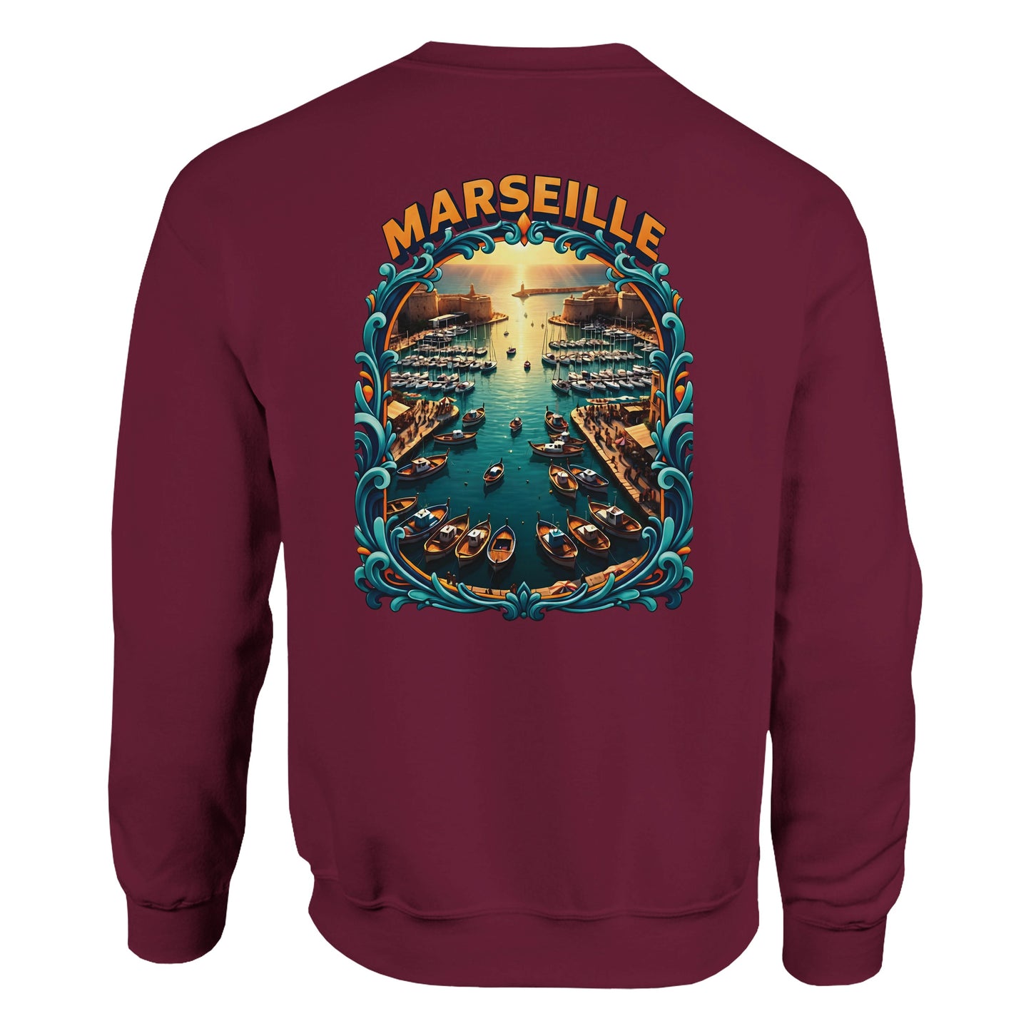 Sweat-shirt Unisexe Marseille - Confort Premium et Style Urbain