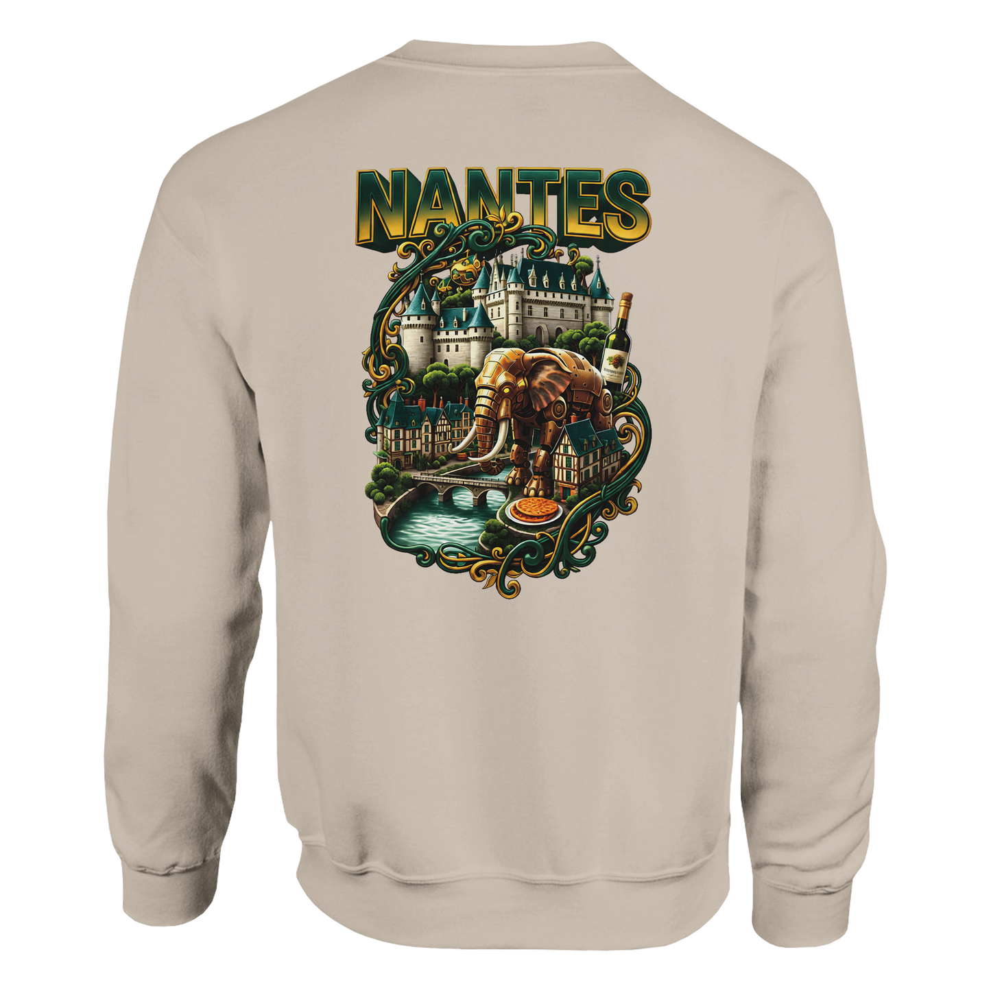 Sweat-shirt unisexe Nantes – Confort premium et style décontracté