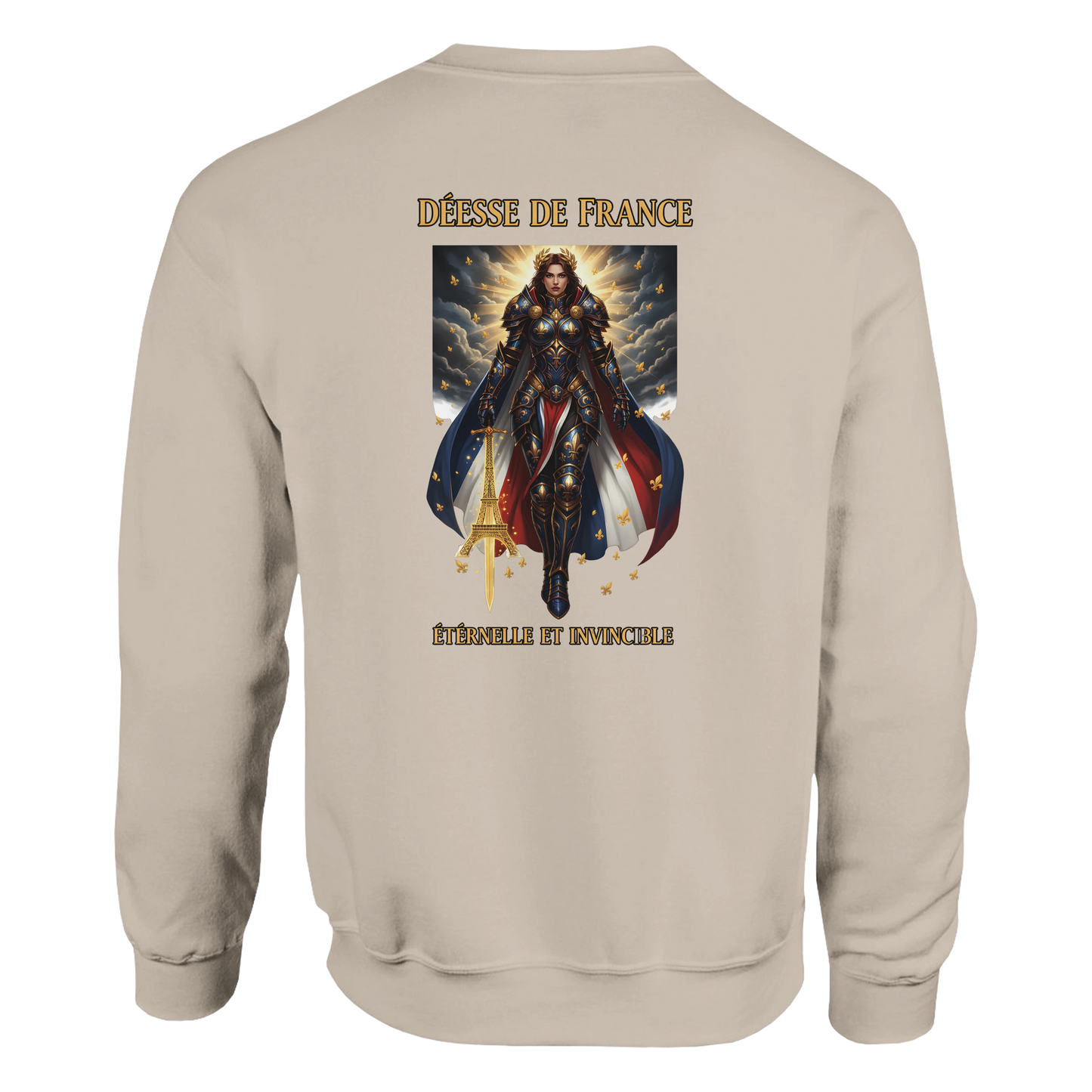 Sweat-shirt Femme Déesse de France – Confort et Style Premium