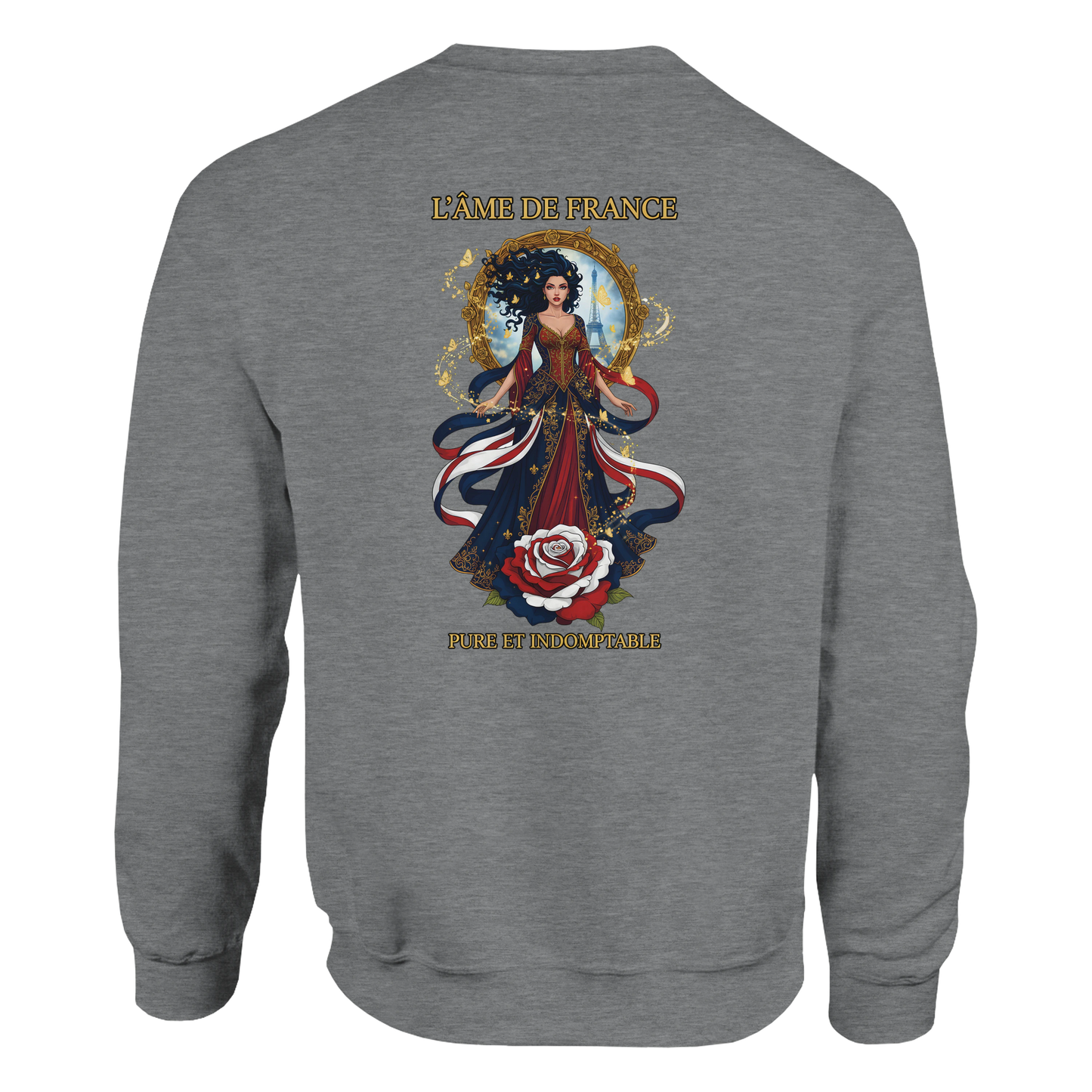 Sweat-shirt Femme "L'âme de France" - Confort Supérieur