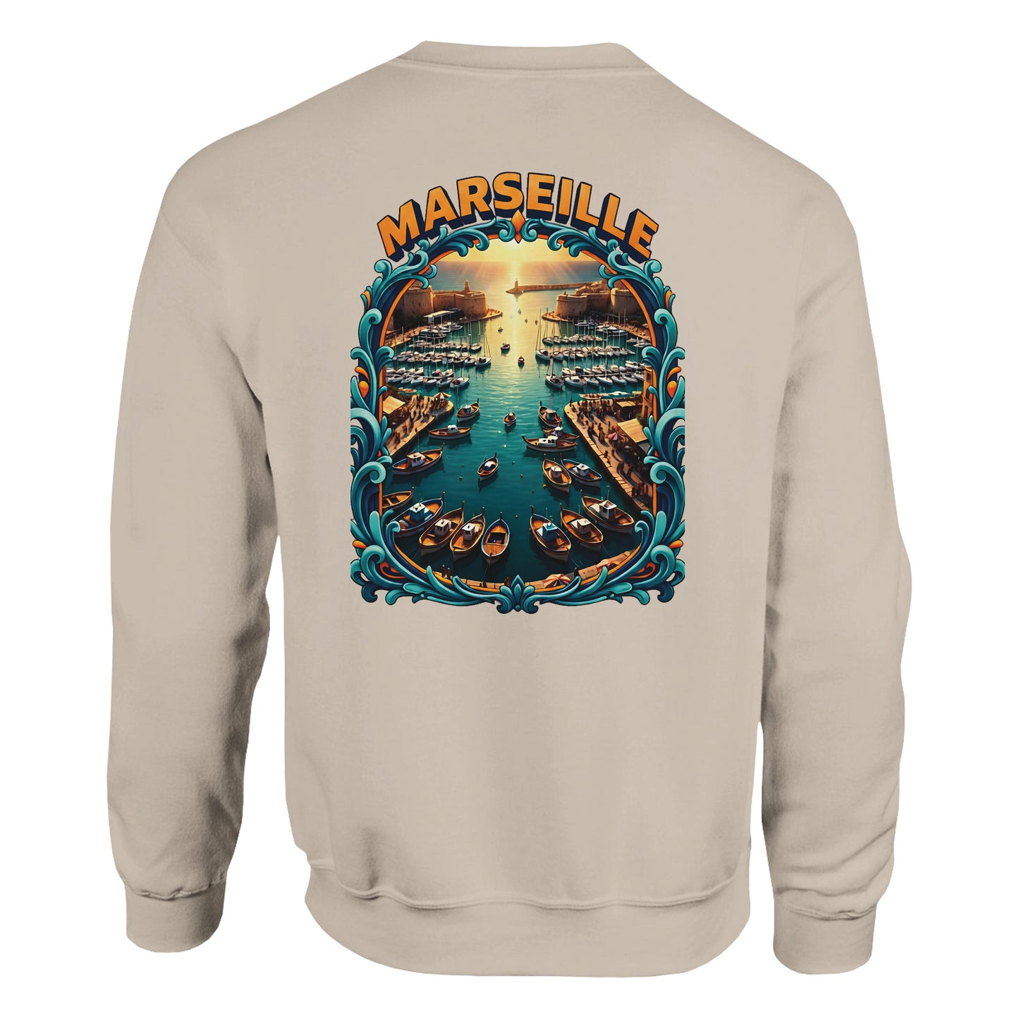 Sweat-shirt Unisexe Marseille - Confort Premium et Style Urbain