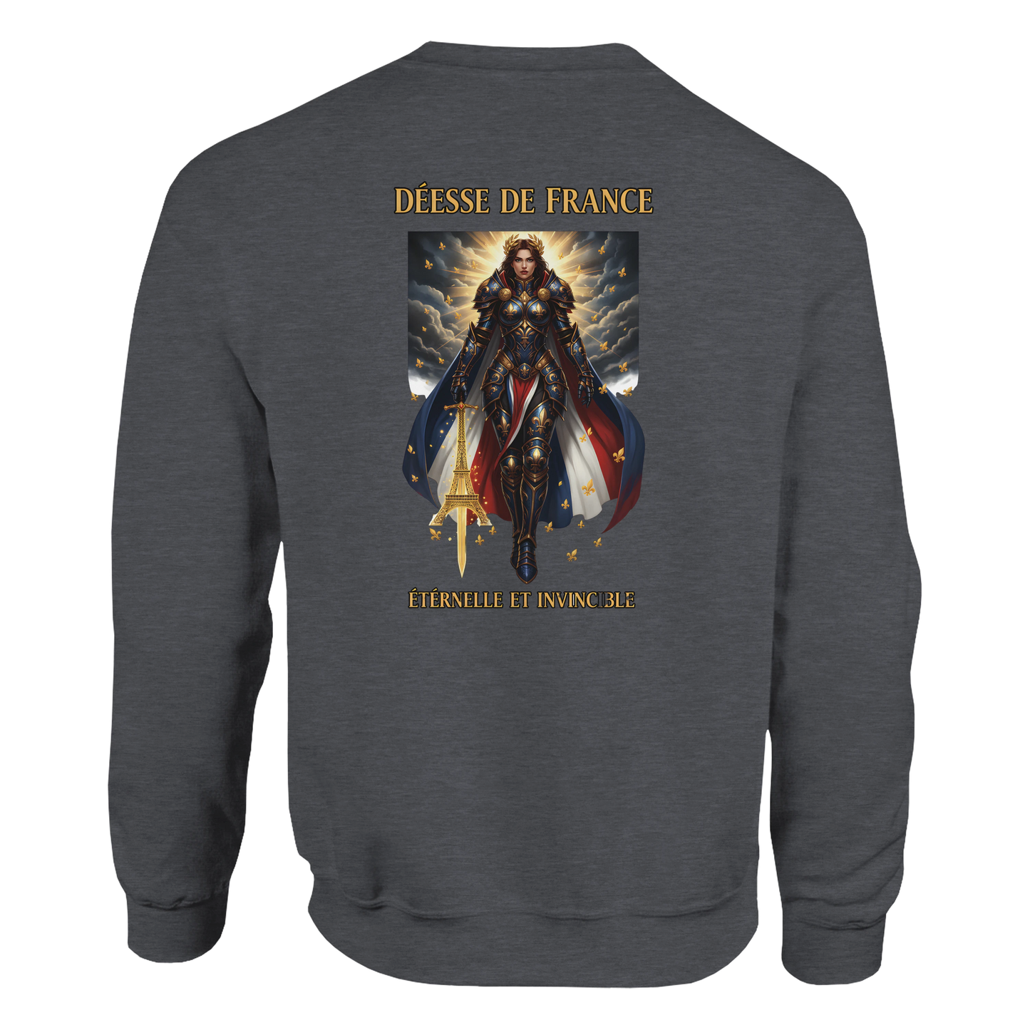 Sweat-shirt Femme Déesse de France – Confort et Style Premium