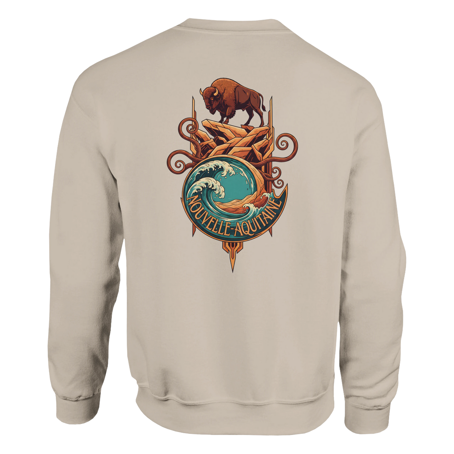 Sweat-shirt Unisexe Nouvelle-Aquitaine – Confort et Qualité Premium