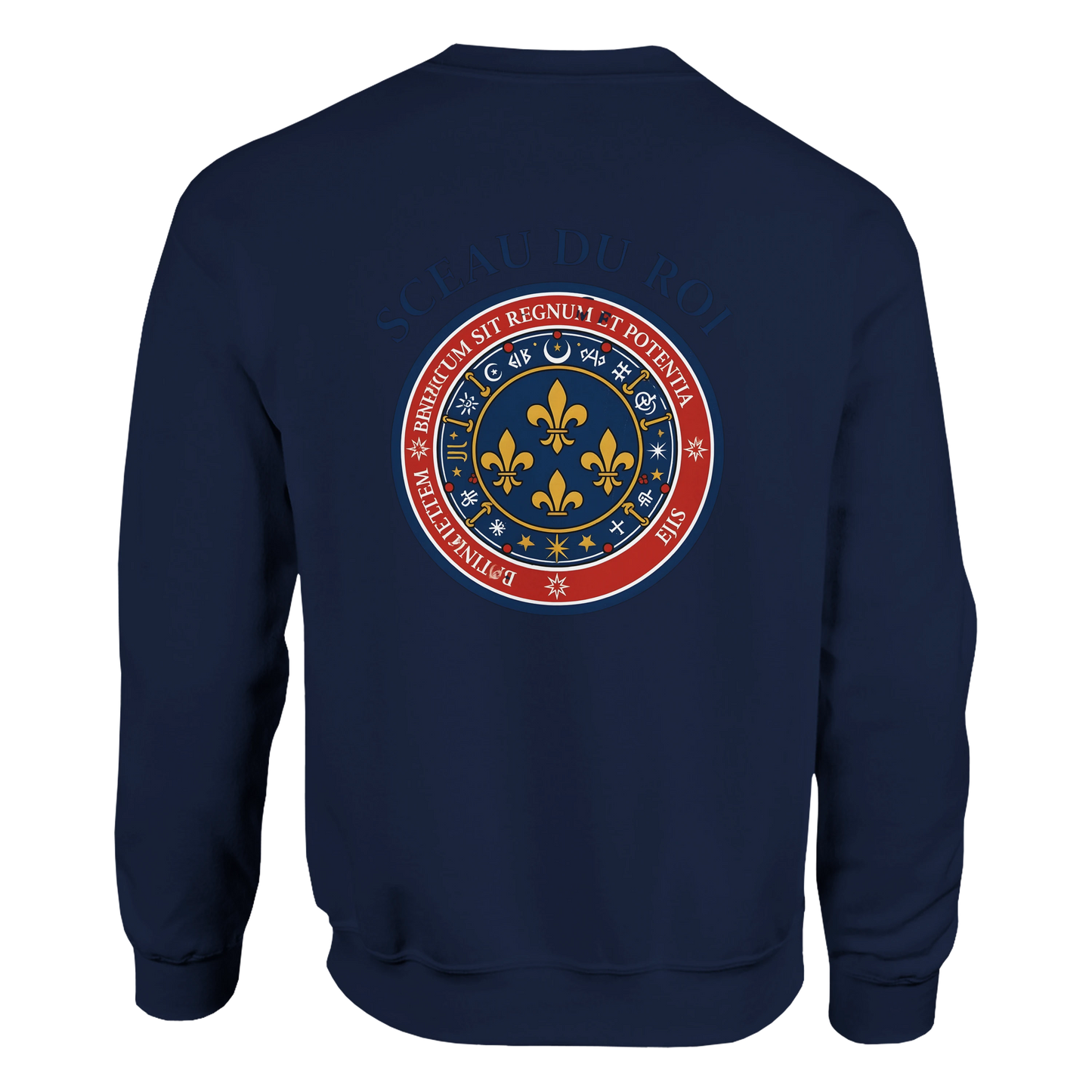 Sweat-shirt Homme Le Sceau du Roi - Coupe Classique Confortable