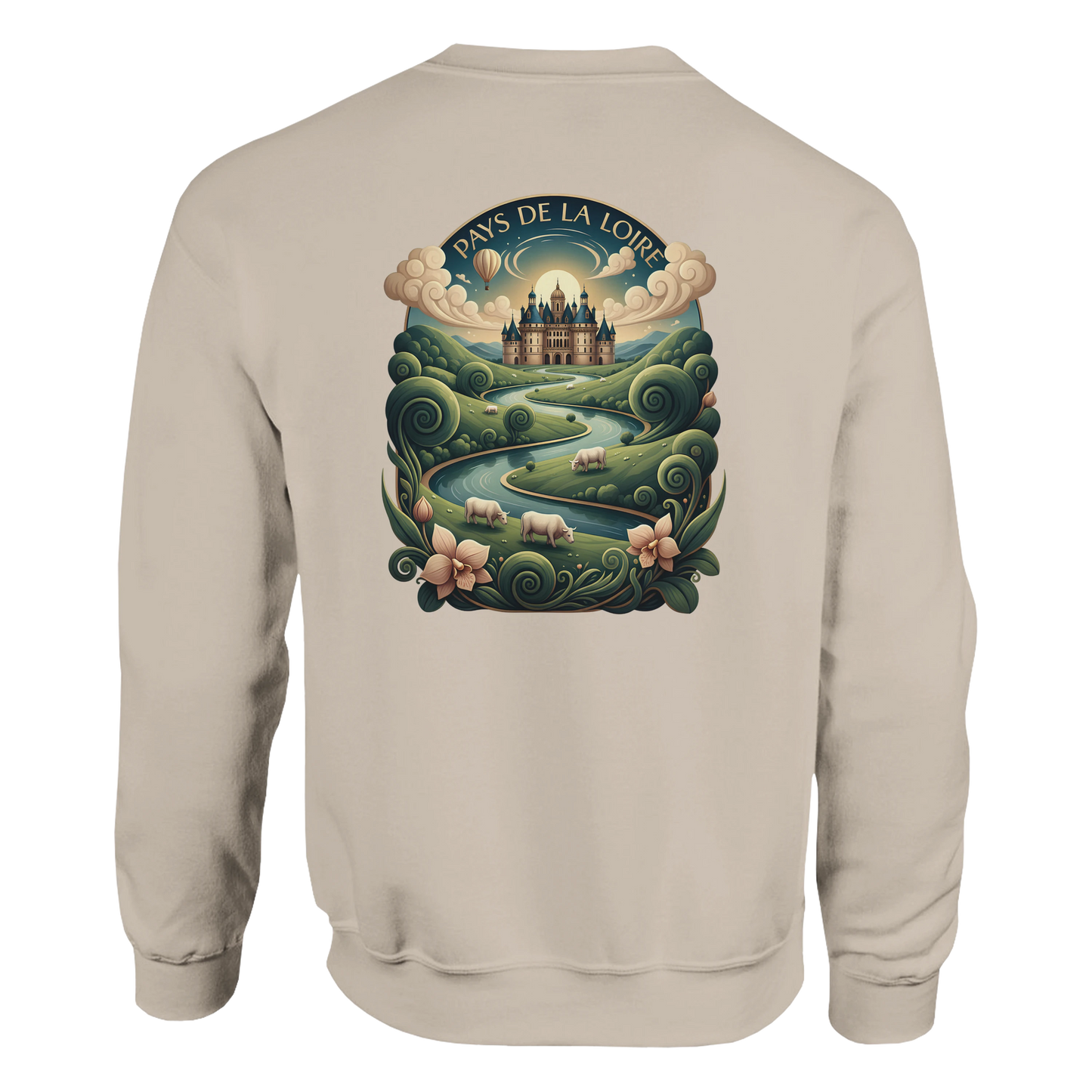 Sweat-shirt Unisexe Pays de la Loire – Confort Premium et Coupe Classique