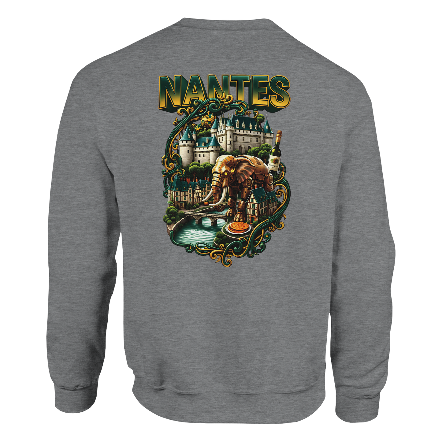 Sweat-shirt unisexe Nantes – Confort premium et style décontracté