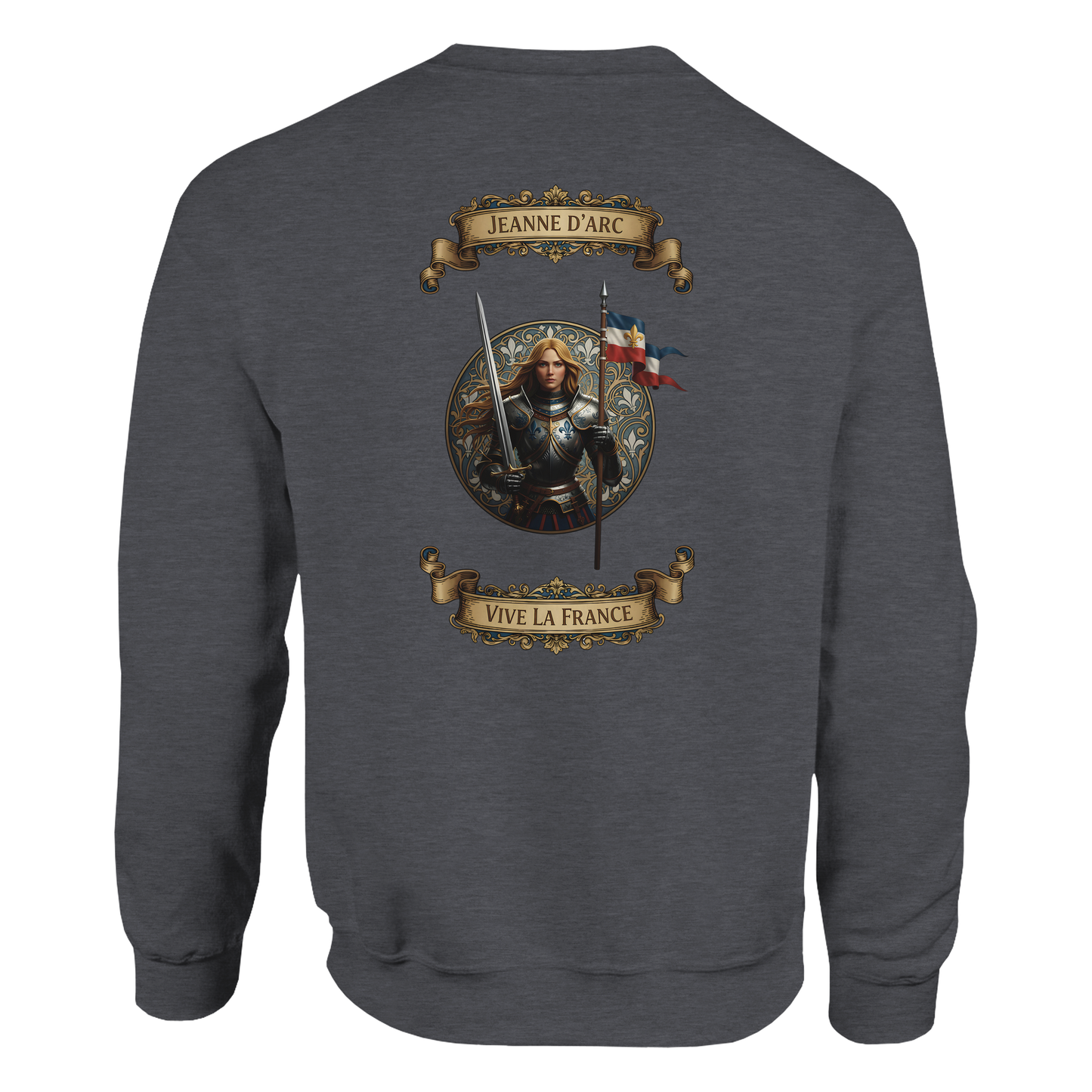Sweat-shirt Femme Jeanne d’Arc – Confort et Style Historique