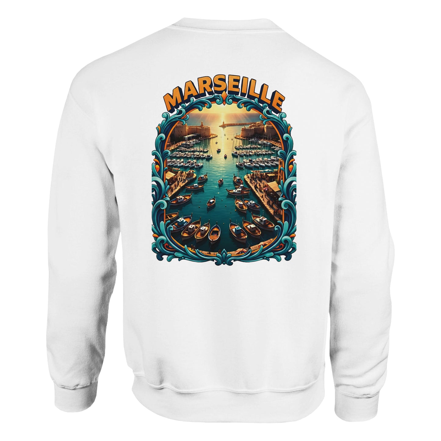 Sweat-shirt Unisexe Marseille - Confort Premium et Style Urbain
