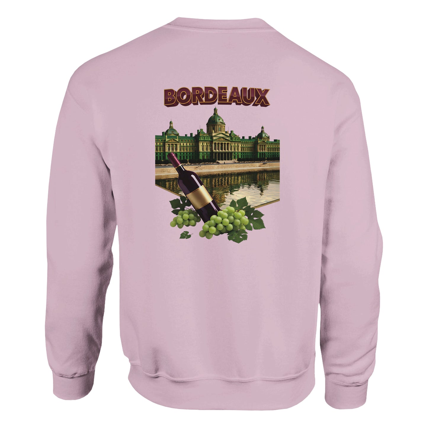 Sweat-shirt Unisexe Bordeaux Ville de France – Classique et Confortable