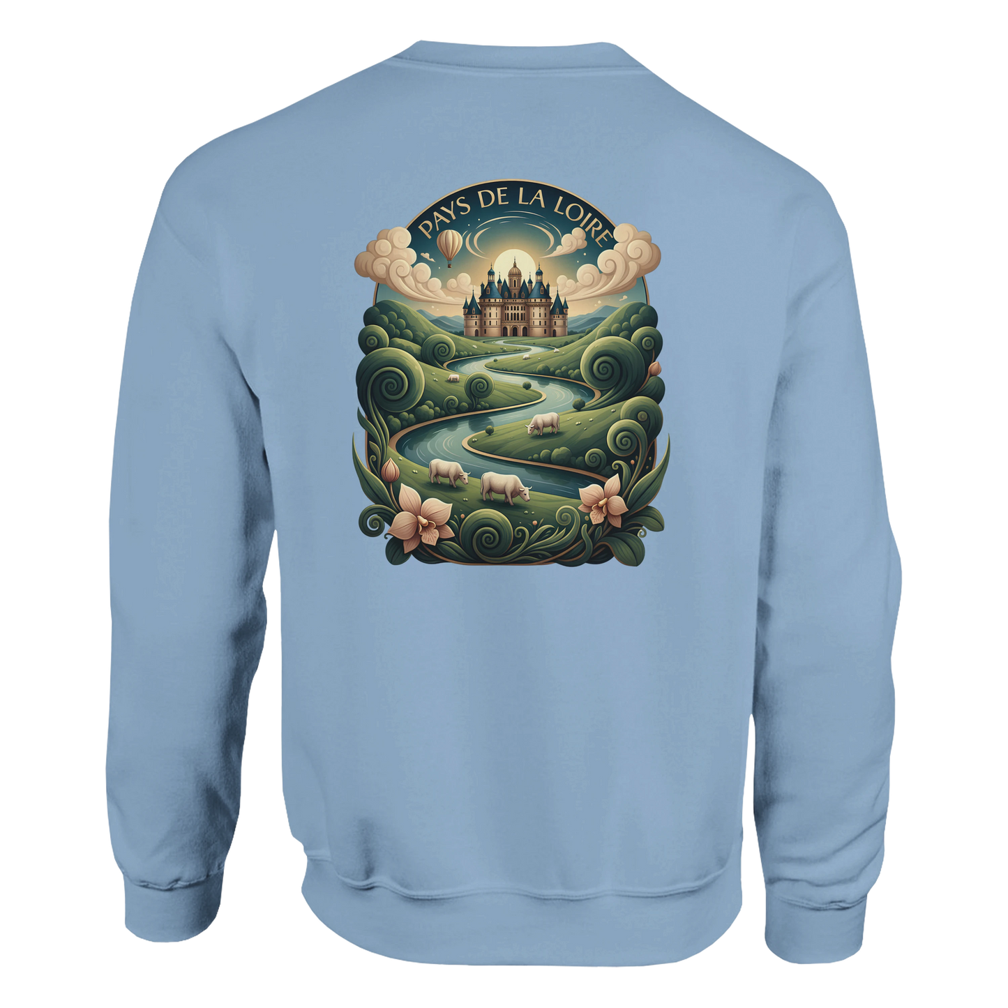 Sweat-shirt Unisexe Pays de la Loire – Confort Premium et Coupe Classique