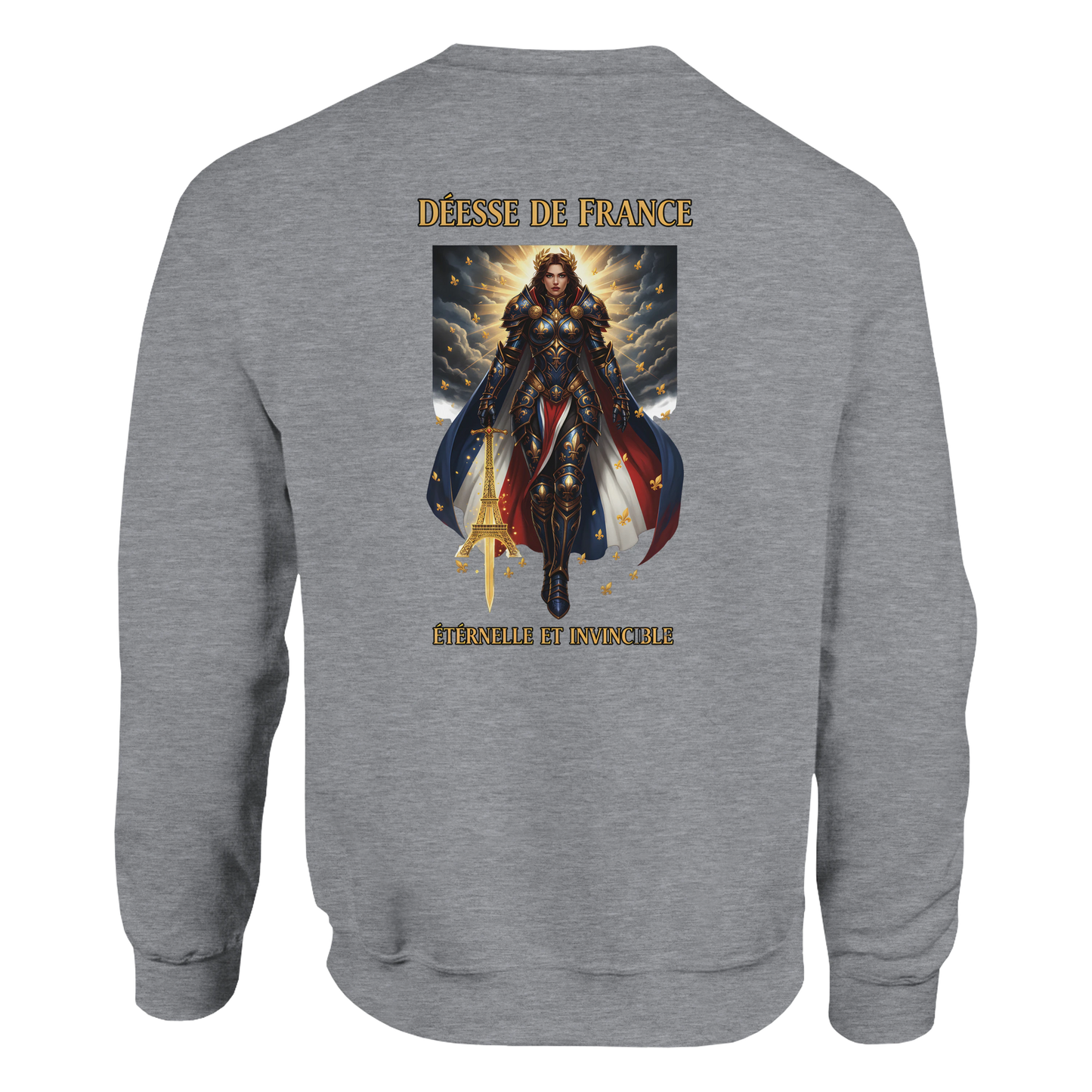 Sweat-shirt Femme Déesse de France – Confort et Style Premium