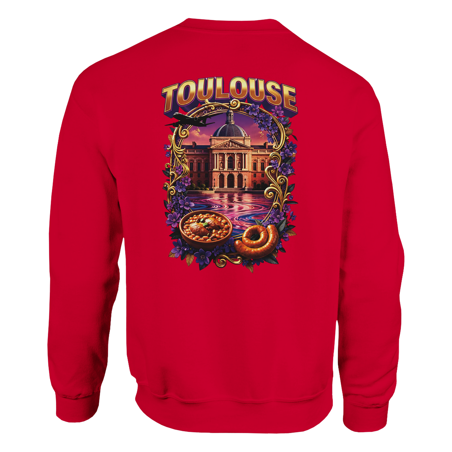Sweat-shirt Unisexe Toulouse – Design Ville de France