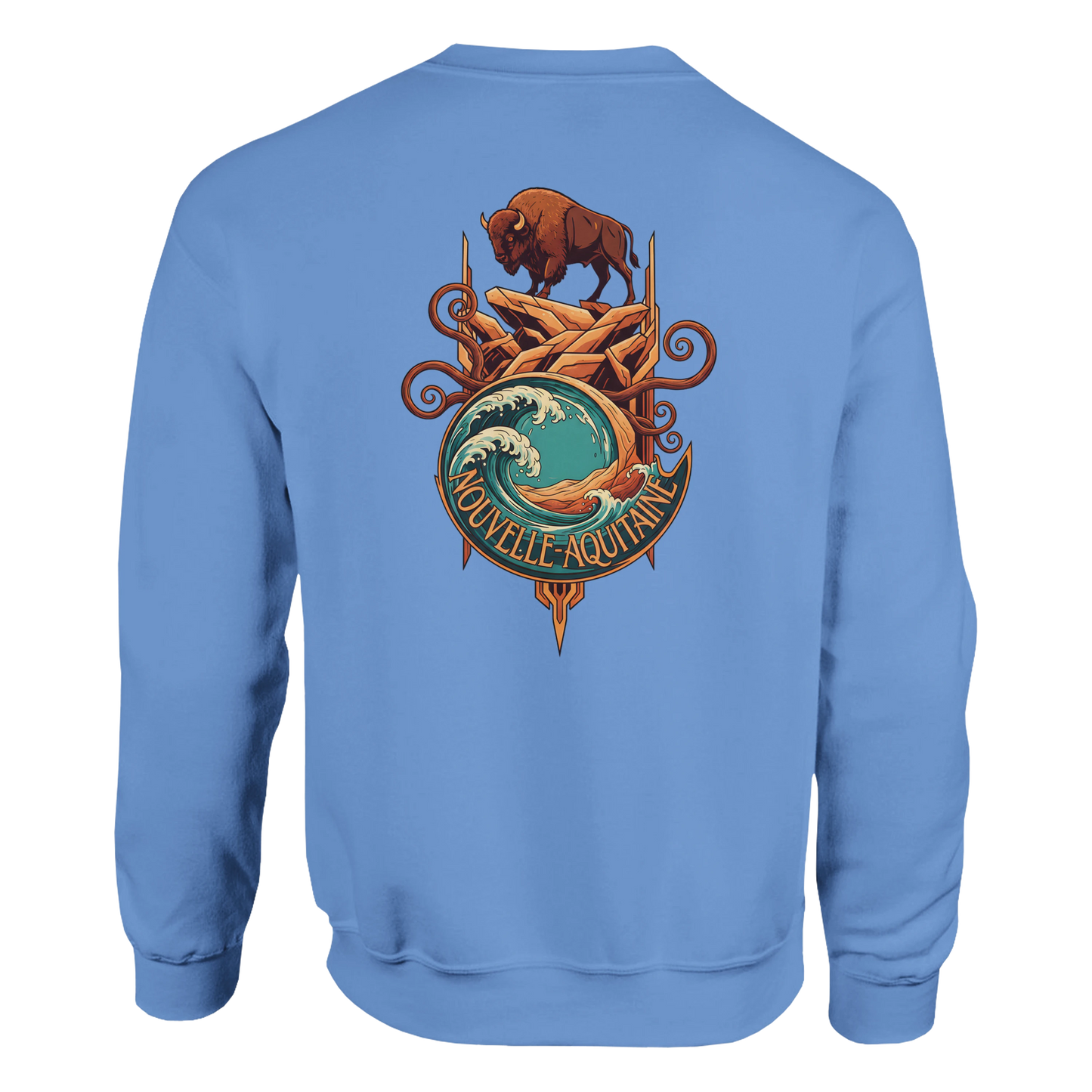 Sweat-shirt Unisexe Nouvelle-Aquitaine – Confort et Qualité Premium