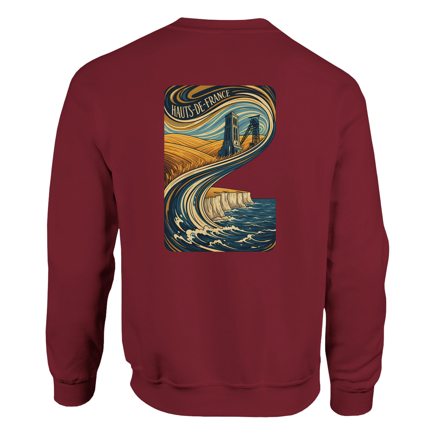 Sweat-shirt Unisexe Haut de France - Confort Premium et Design Classique