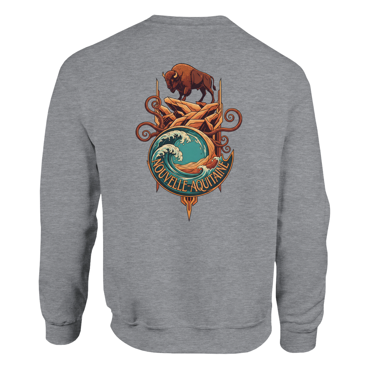 Sweat-shirt Unisexe Nouvelle-Aquitaine – Confort et Qualité Premium