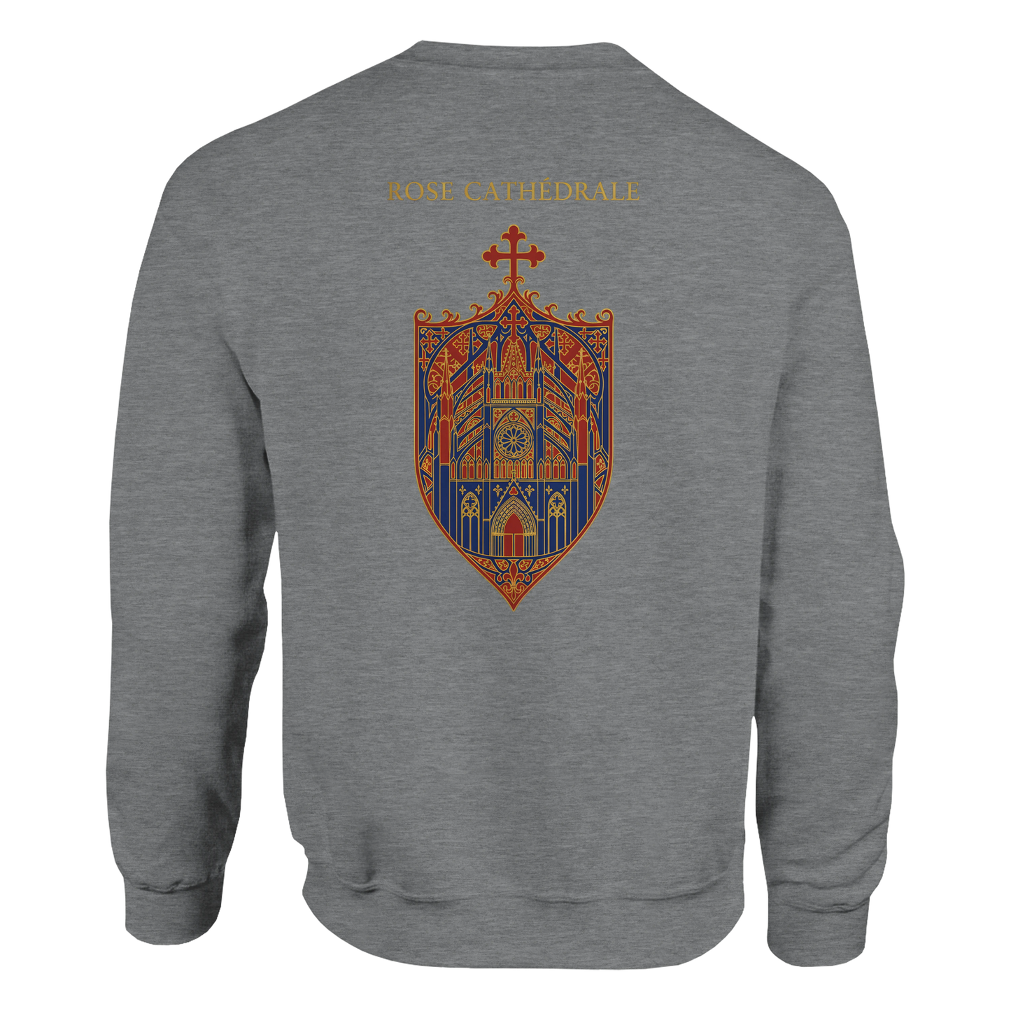 Sweat-shirt Femme Rose Cathédrale – Confort et Style Classique