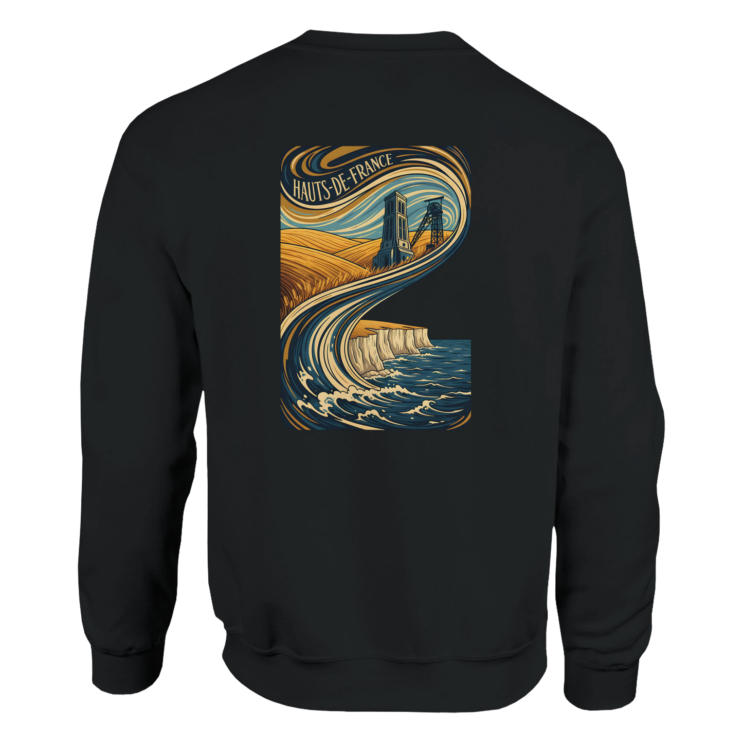 Sweat-shirt Unisexe Haut de France - Confort Premium et Design Classique