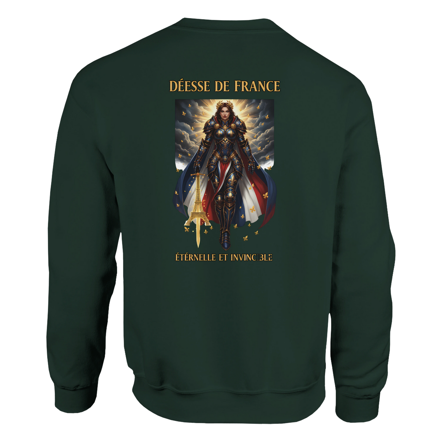 Sweat-shirt Femme Déesse de France – Confort et Style Premium