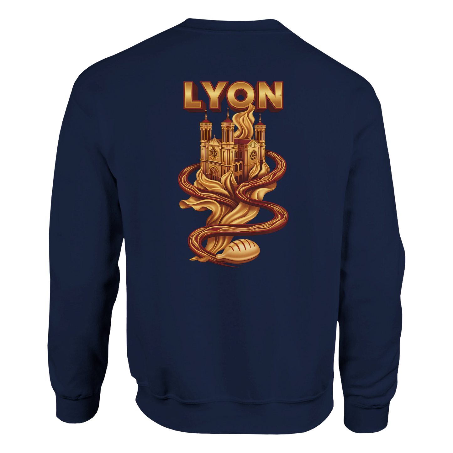 Sweat-shirt Unisexe Lyon – Confort Premium et Style Classique