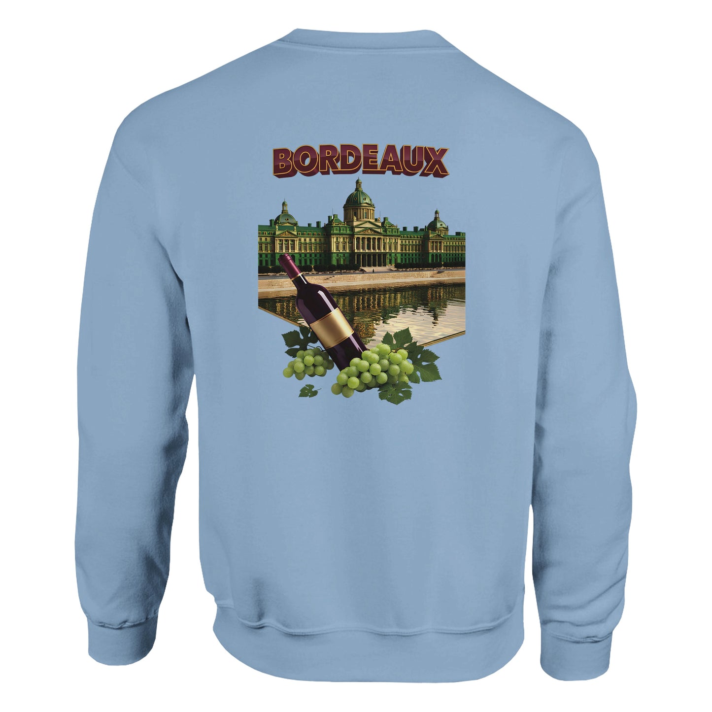 Sweat-shirt Unisexe Bordeaux Ville de France – Classique et Confortable