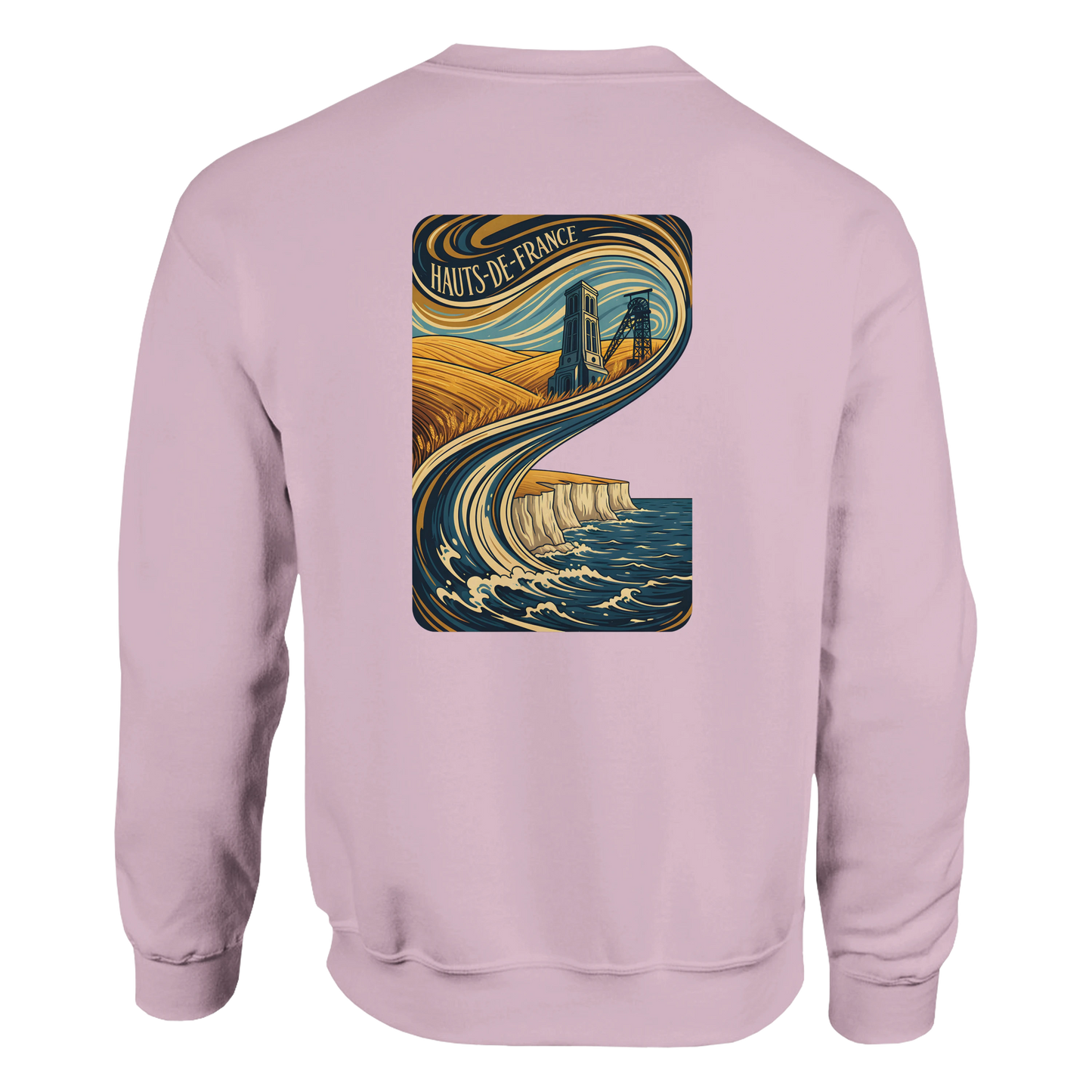 Sweat-shirt Unisexe Haut de France - Confort Premium et Design Classique