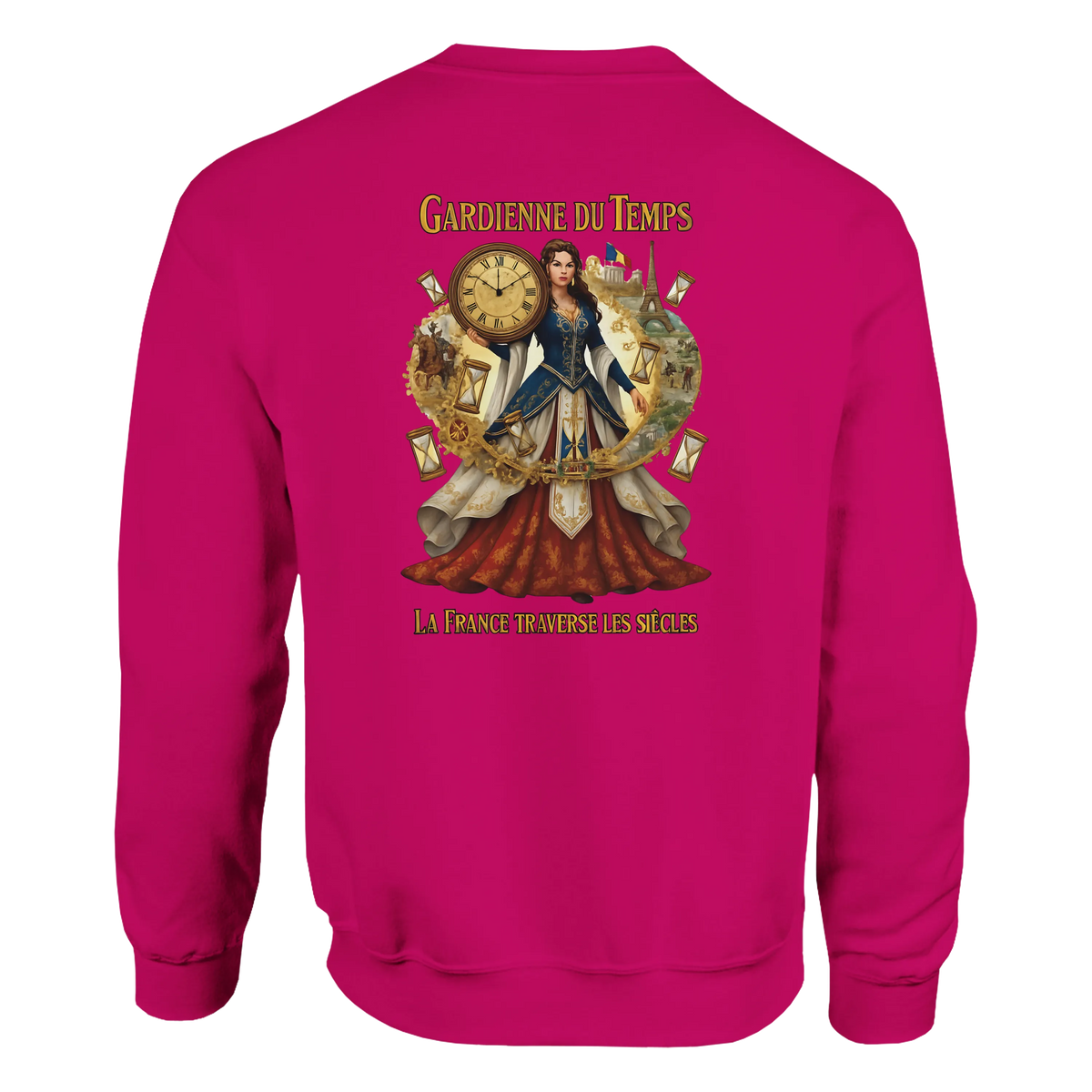 Sweat-shirt Femme Gardienne du Temps – Confort et Style Durable