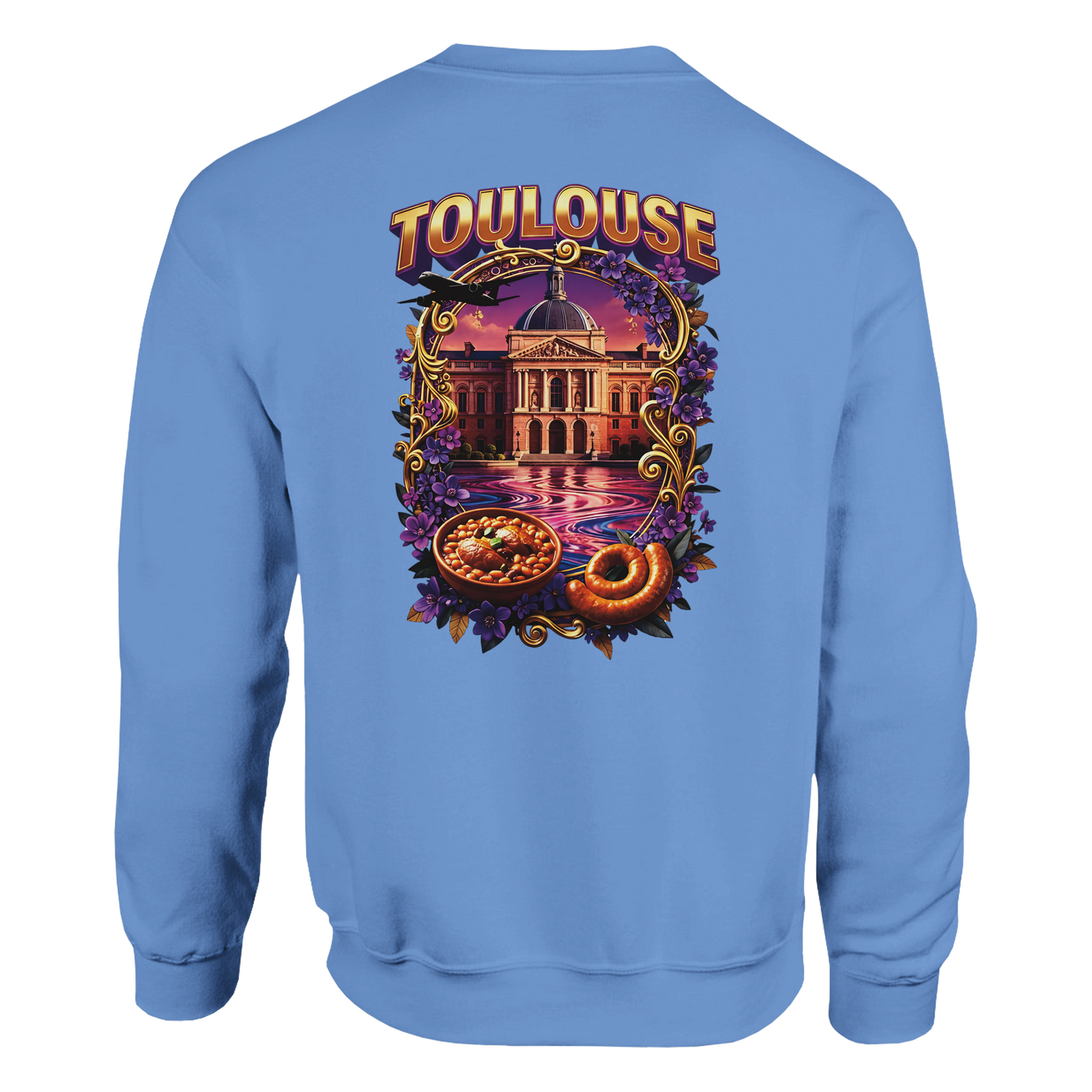 Sweat-shirt Unisexe Toulouse – Design Ville de France