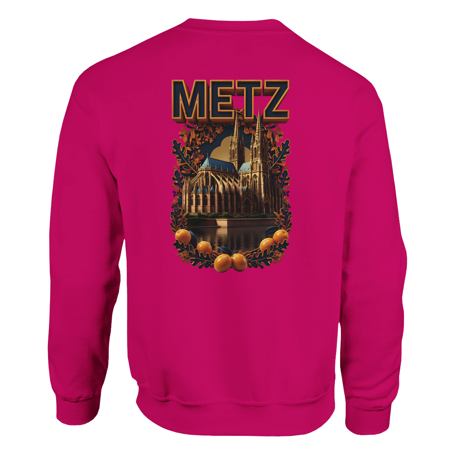 Sweat-shirt unisexe Metz – Coupe classique et confort premium