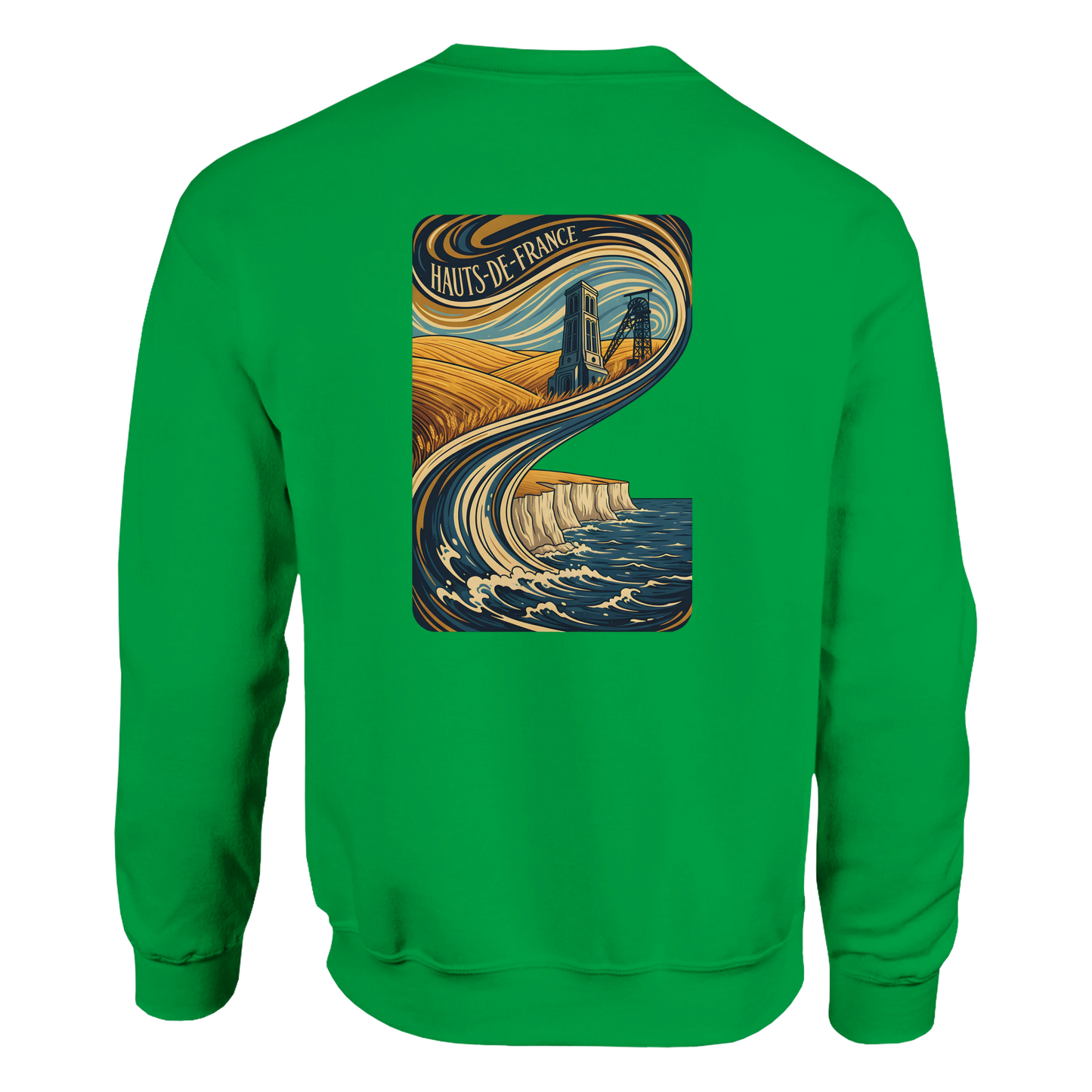Sweat-shirt Unisexe Haut de France - Confort Premium et Design Classique